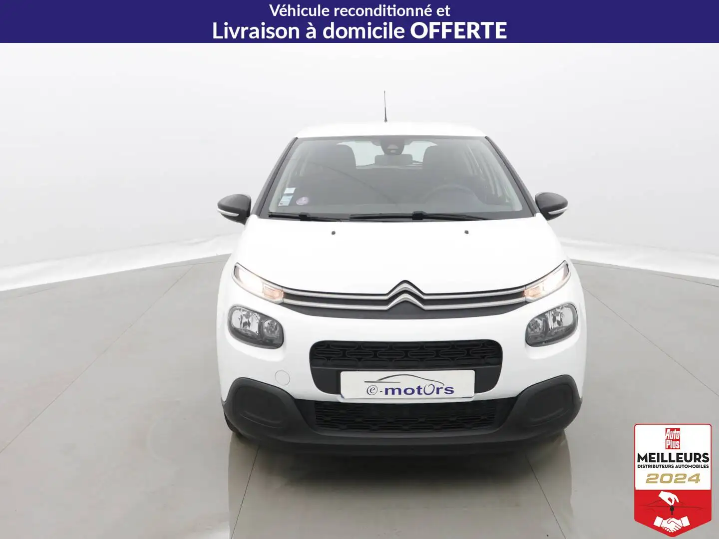 Citroen C3 C3 Société PureTech 68 LIVE 2PL Blanc - 2