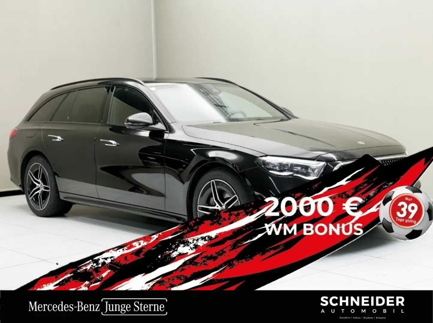 Mercedes-Benz E 300 de 4MATIC mit EQ Hybrid Technologie T-Modell Schwarz - 1