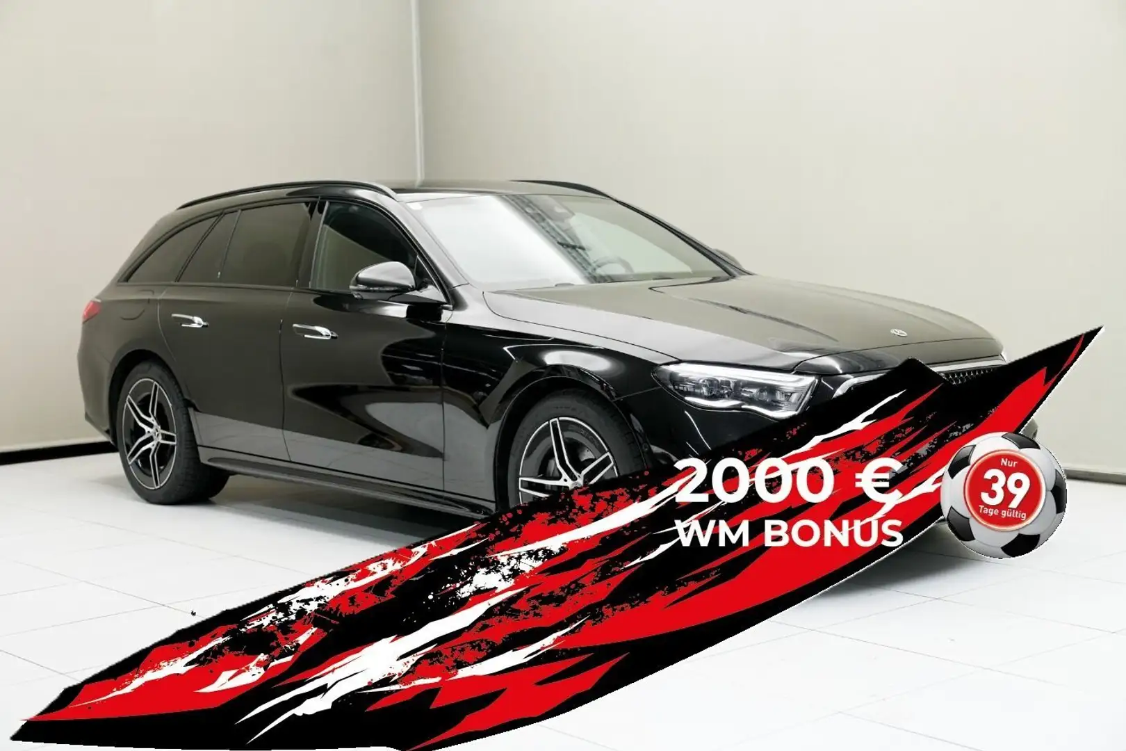 Mercedes-Benz E 300 de 4MATIC mit EQ Hybrid Technologie T-Modell Schwarz - 2