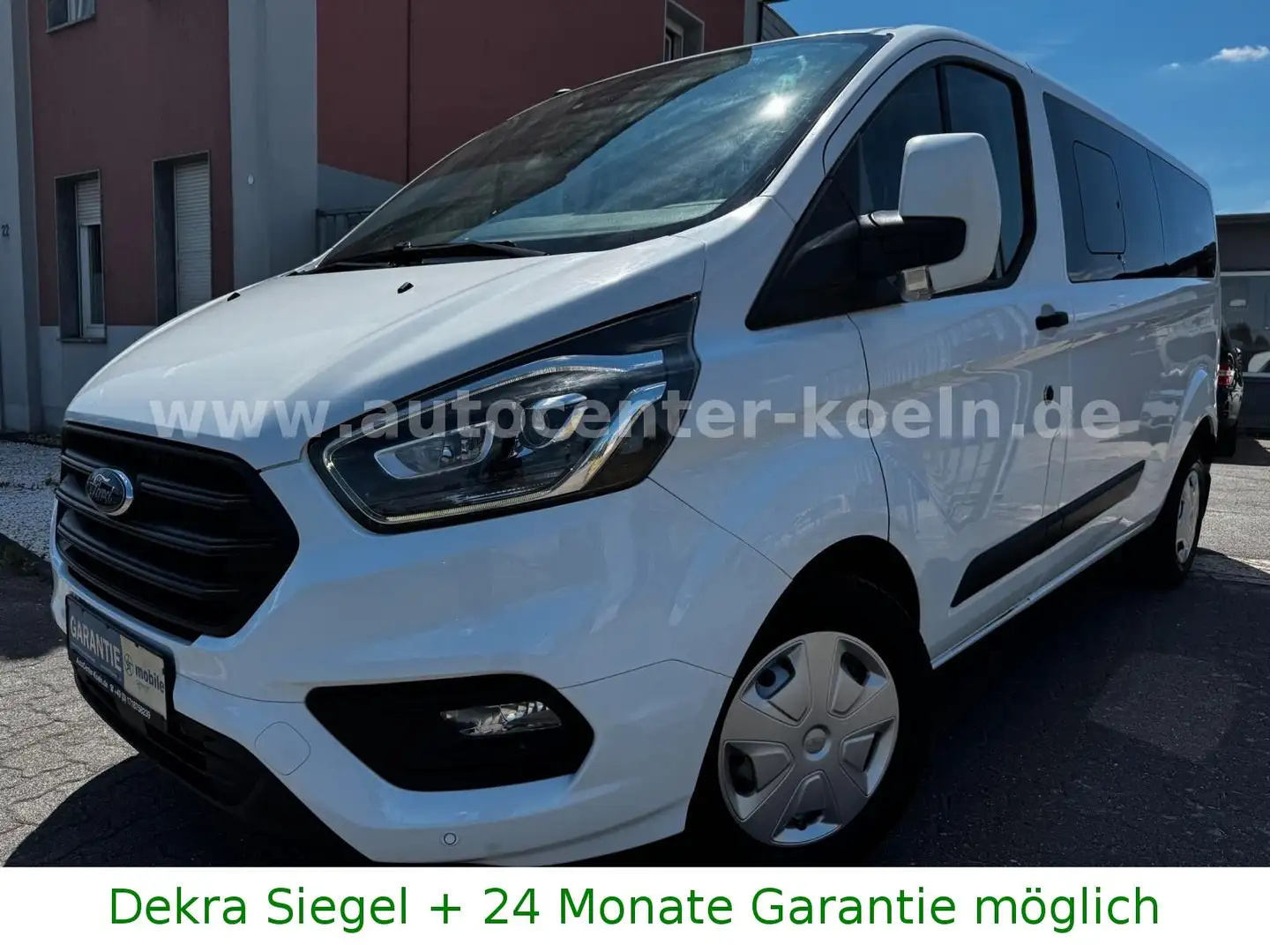 Ford Transit Custom L2.Aut.Kam.STH.Ap.Xen.5-Sitz.1-Hd Blanco - 1