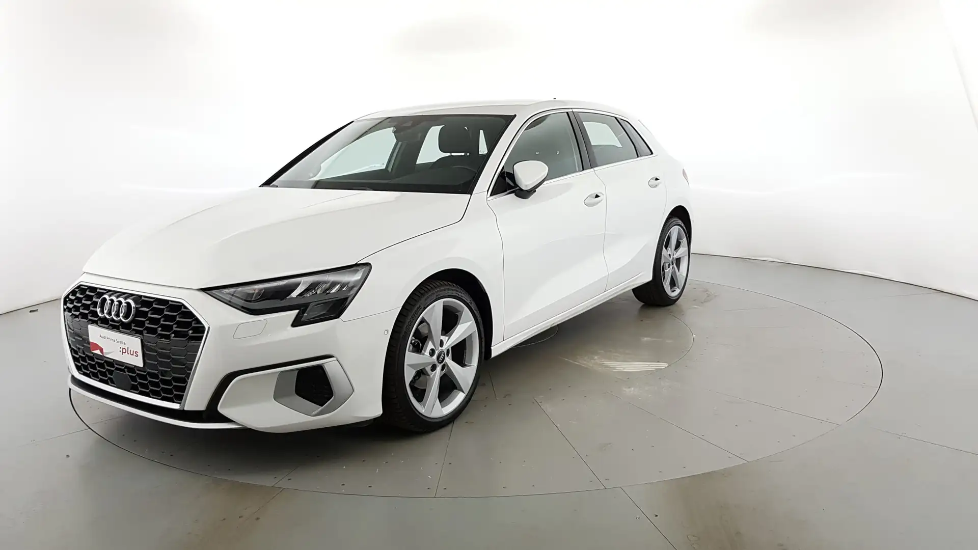 Audi A3 Sportback 30 2.0 tdi Business Advanced s-tronic Blanc - 1