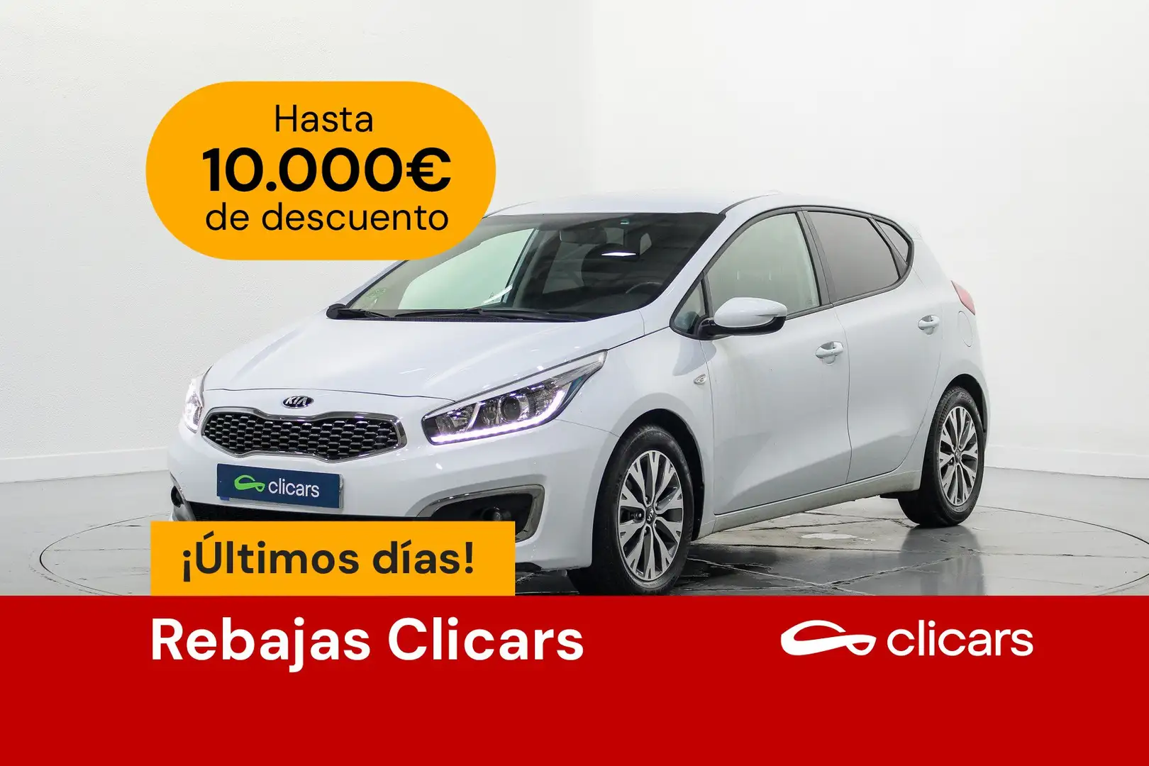 Kia Ceed / cee'd 1.6CRDI VGT Drive 136 Blanco - 1