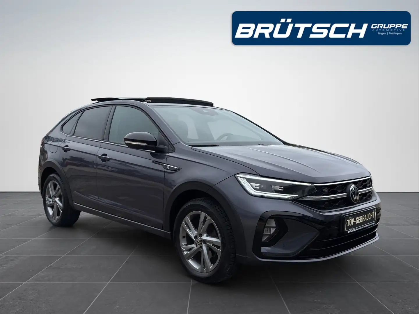 Volkswagen Taigo 1.0 TSI R-Line KLIMA / PANORAMA / NAVI / MATRIX-LE Grau - 2