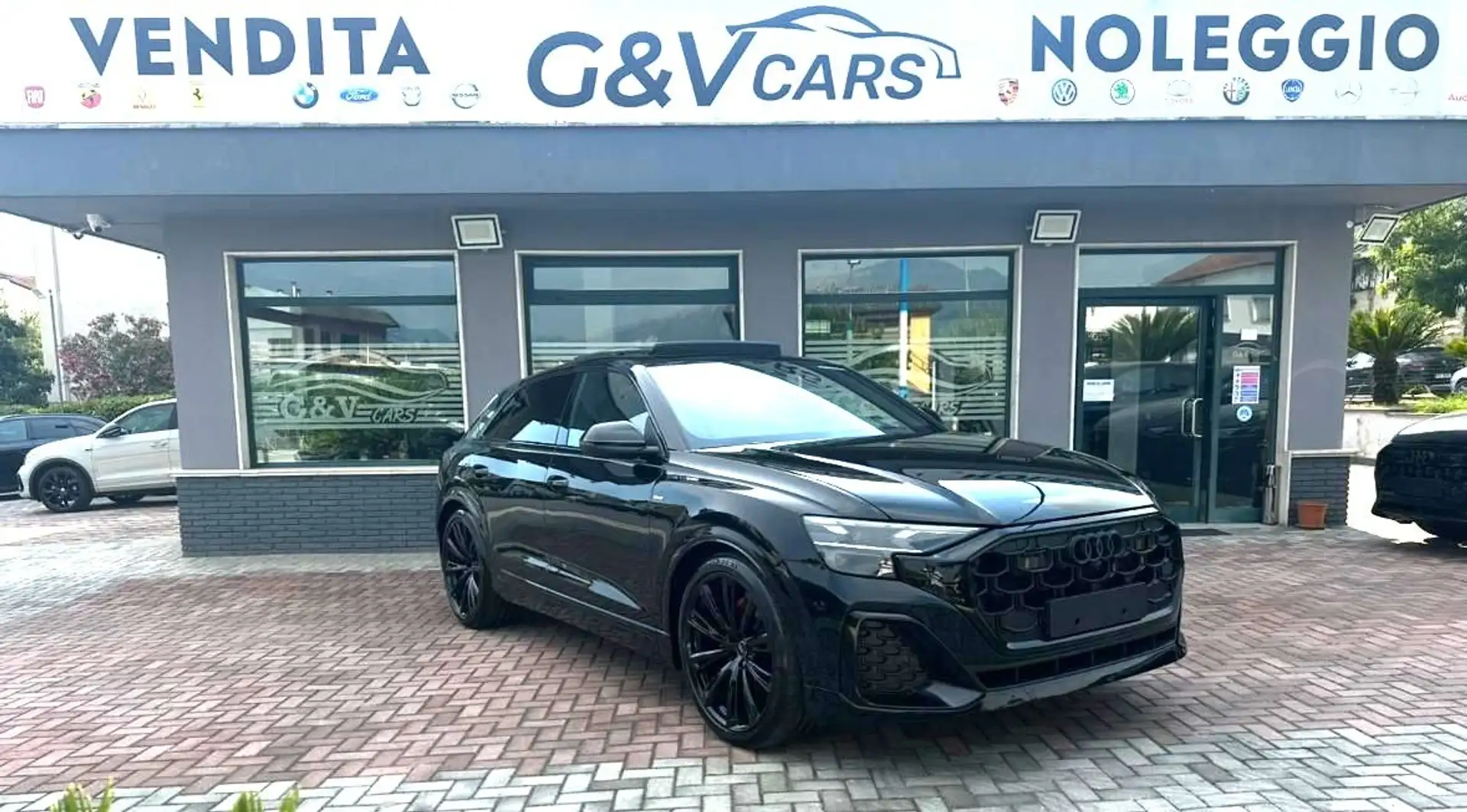 Audi Q8 50 TDI S-Line Quattro MY24*23"*PANORAMA*MATRIX Zwart - 1