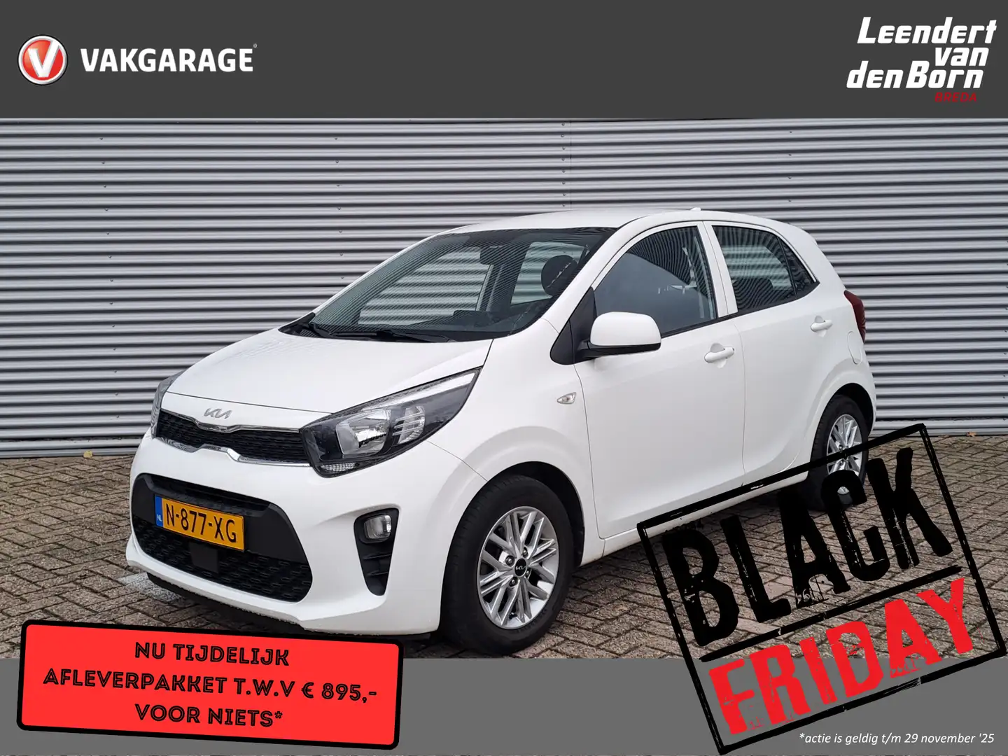 Kia Picanto 1.0 DPi DynamicLine Andriod Auto/ Apple Carplay | Blanc - 1