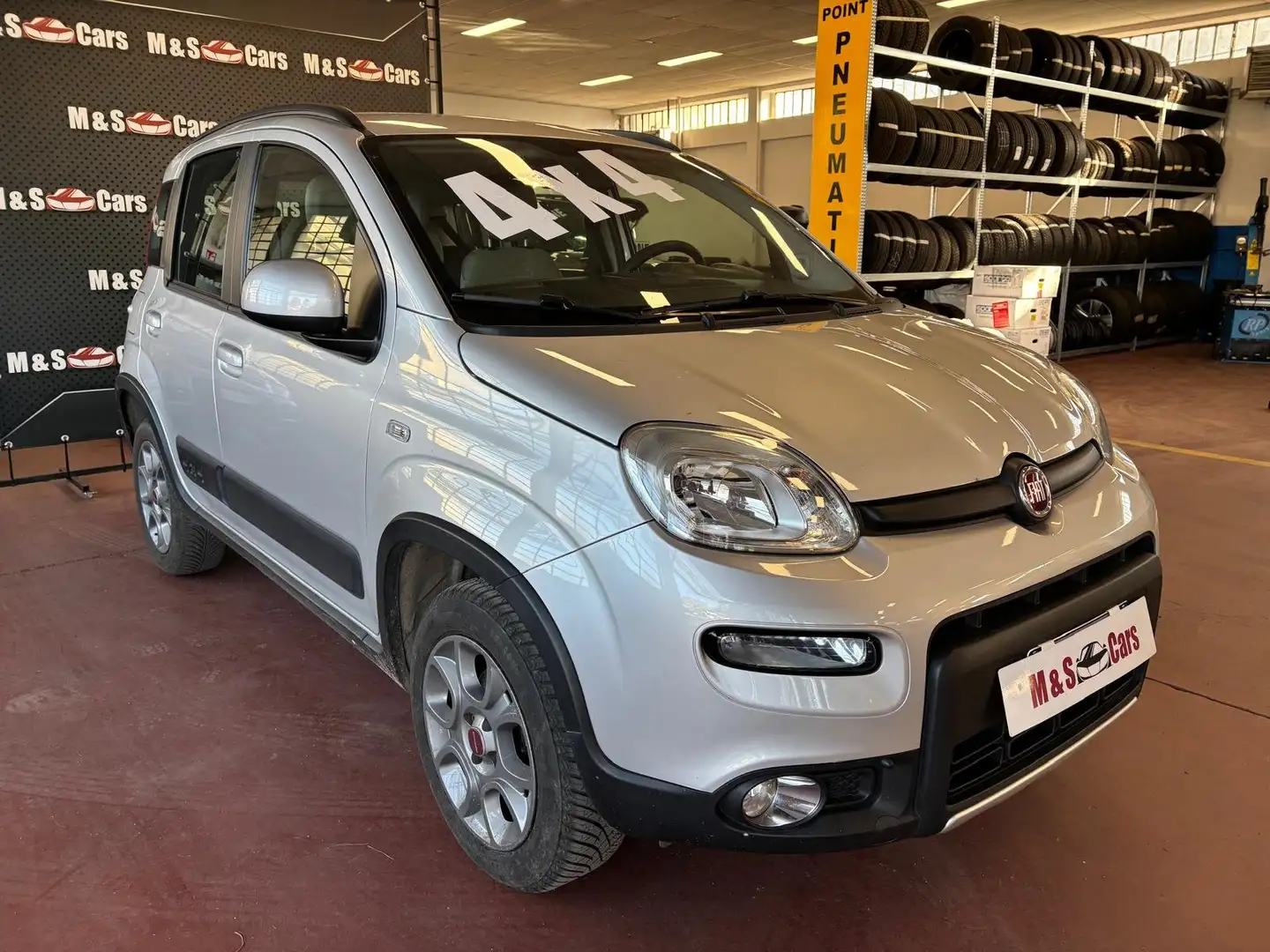 Fiat Panda 1.3 MJT 16v 4x4 75cv - TAGLIANDATA! Silber - 2