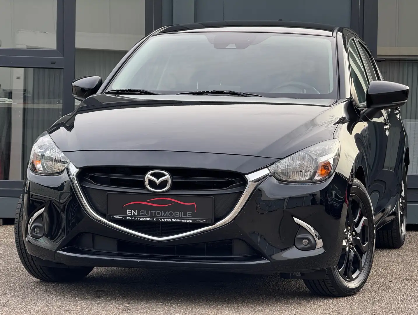 Mazda 2 Kizoku|1.Hand|Kamera|PDC|SHZ|DAB|Spurh.|65.000km| Schwarz - 1