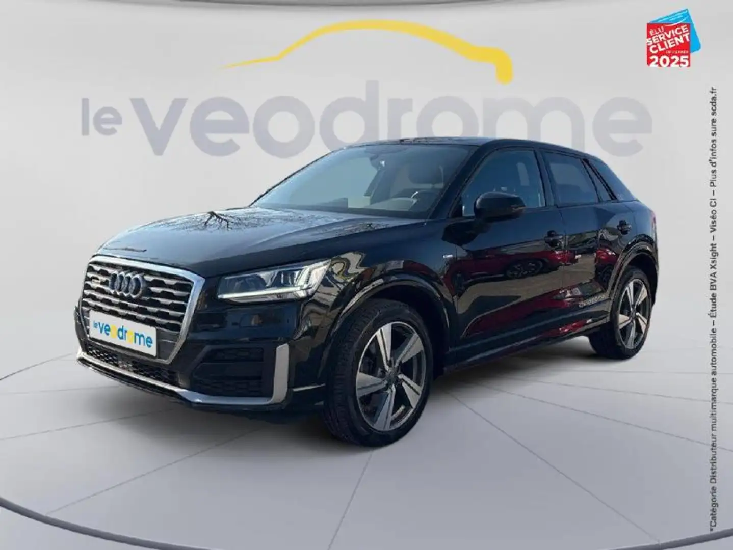 Audi Q2 40 TFSI 190ch S line quattro S tronic 7 Euro6d-T G Negro - 1
