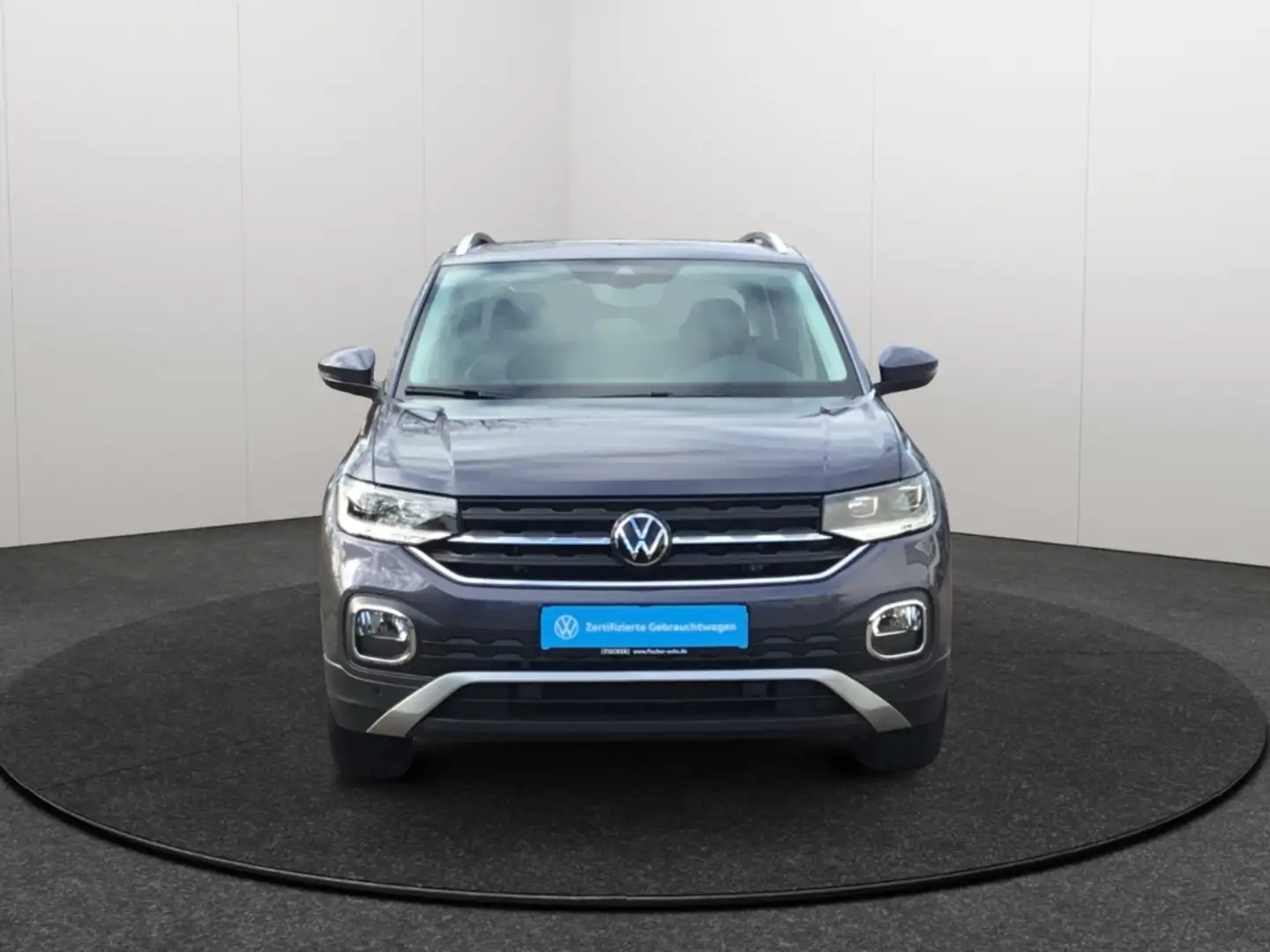 Volkswagen T-Cross 1.0TSI DSG Style LED AHK SHZ Rear View ACC PDC Gris - 2