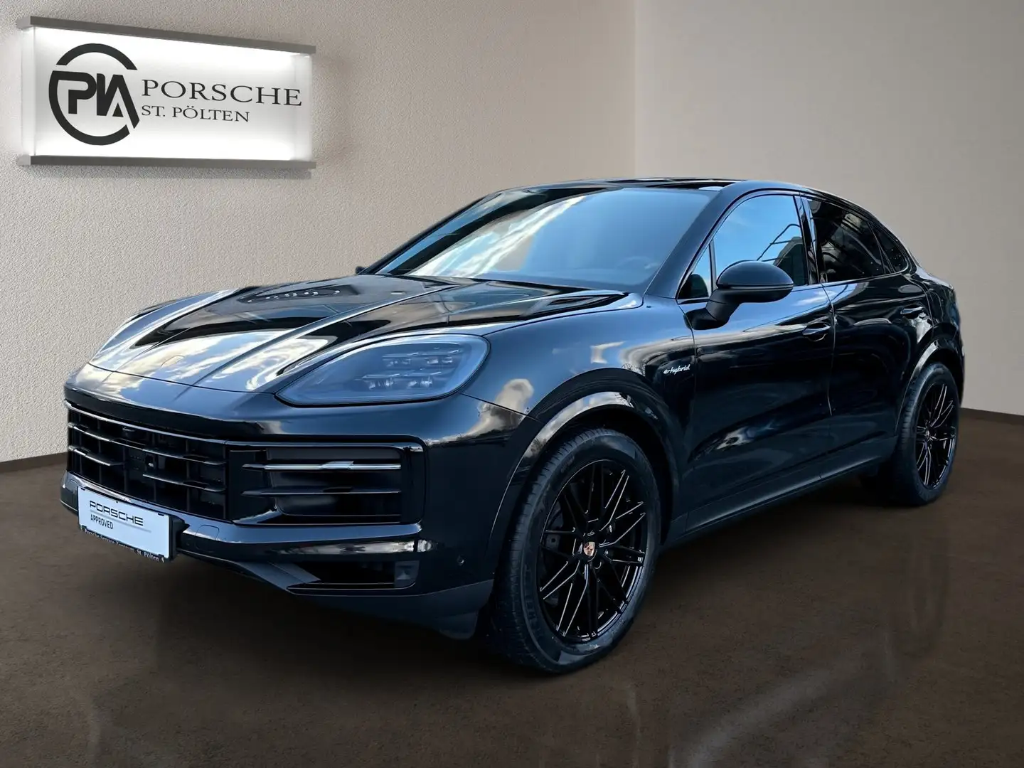 Porsche Cayenne E-Hybrid Coupé Schwarz - 2