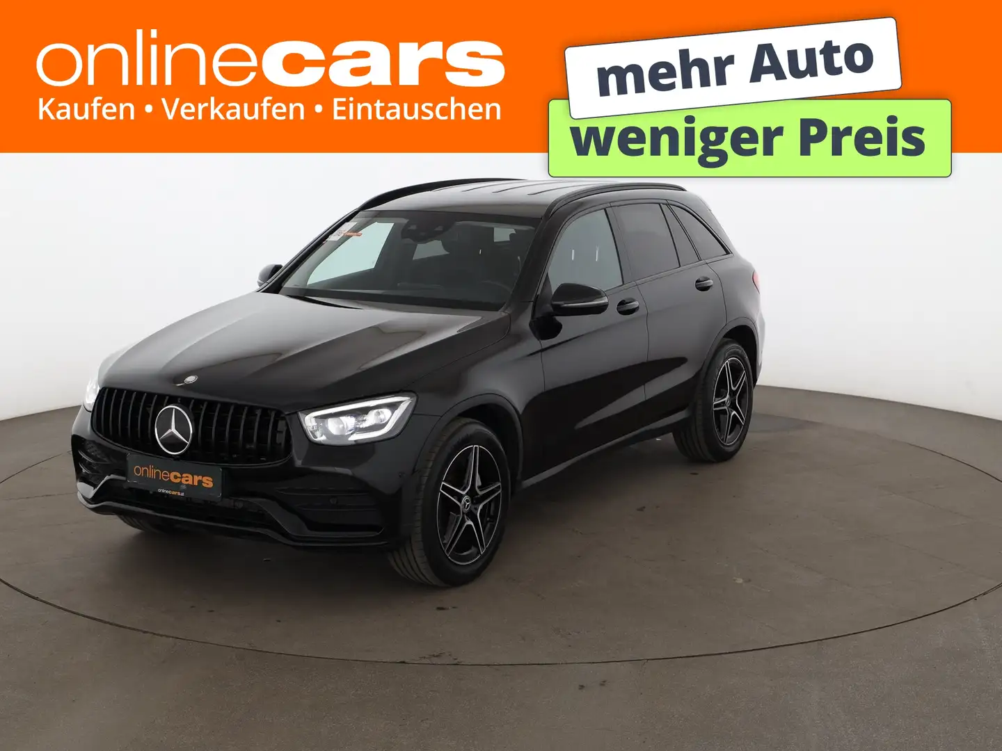 Mercedes-Benz GLC 300 de 4Matic AMG Line Aut LED RADAR NAVI PDC Schwarz - 1
