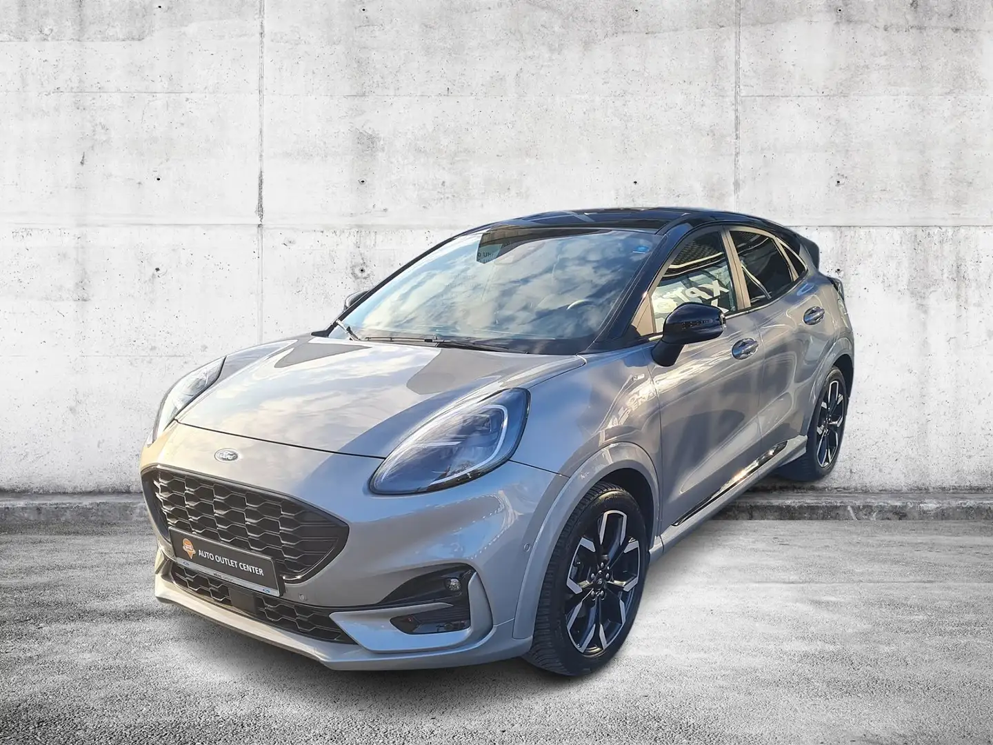 Ford Puma Hybrid ST-Line X,LED,DAB,ACC,AHK abnehmbar Silber - 1