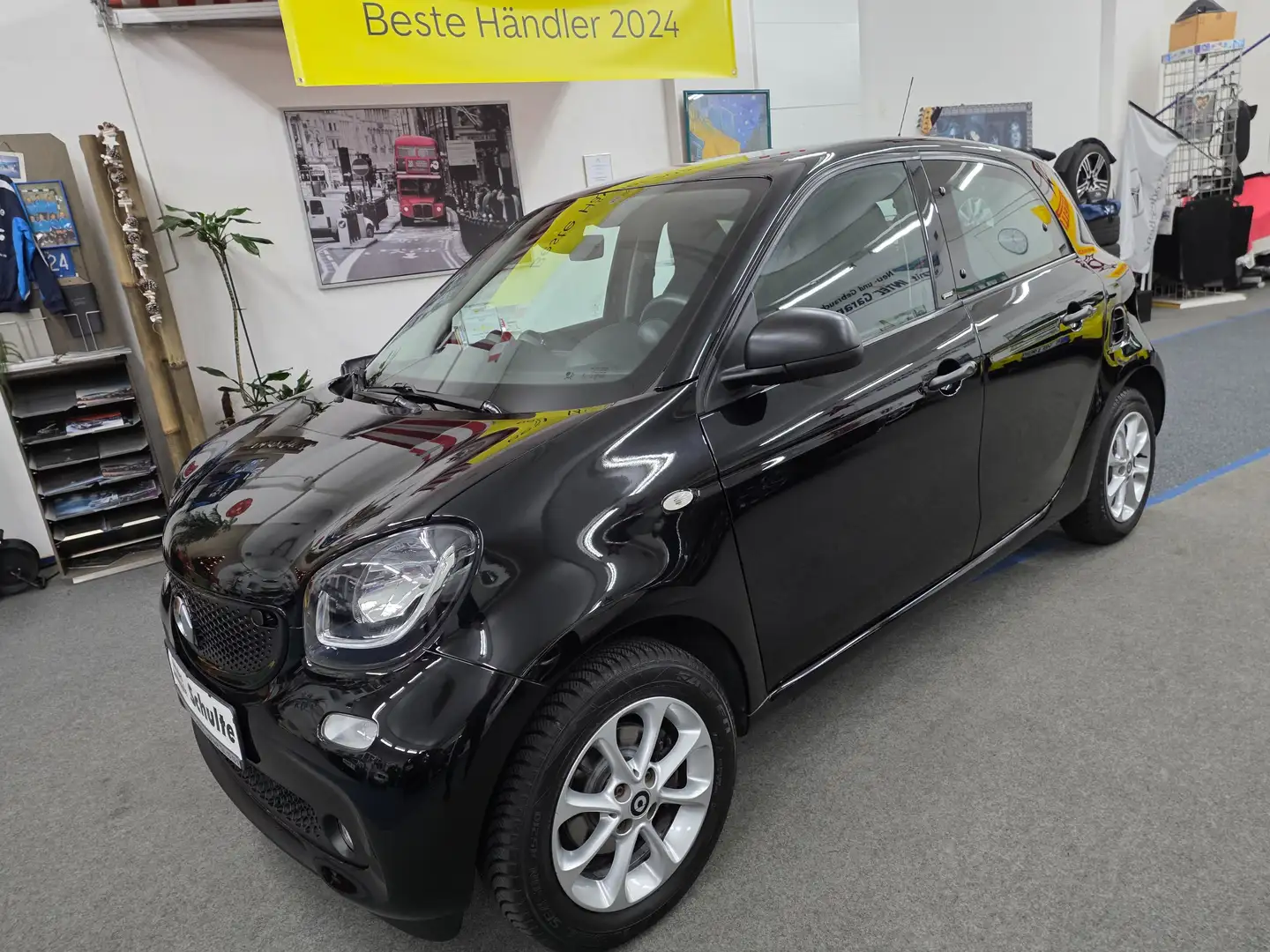 smart forFour smart forfour passion 1.0 Einparkh.Klima,Shz,Allwe Schwarz - 1