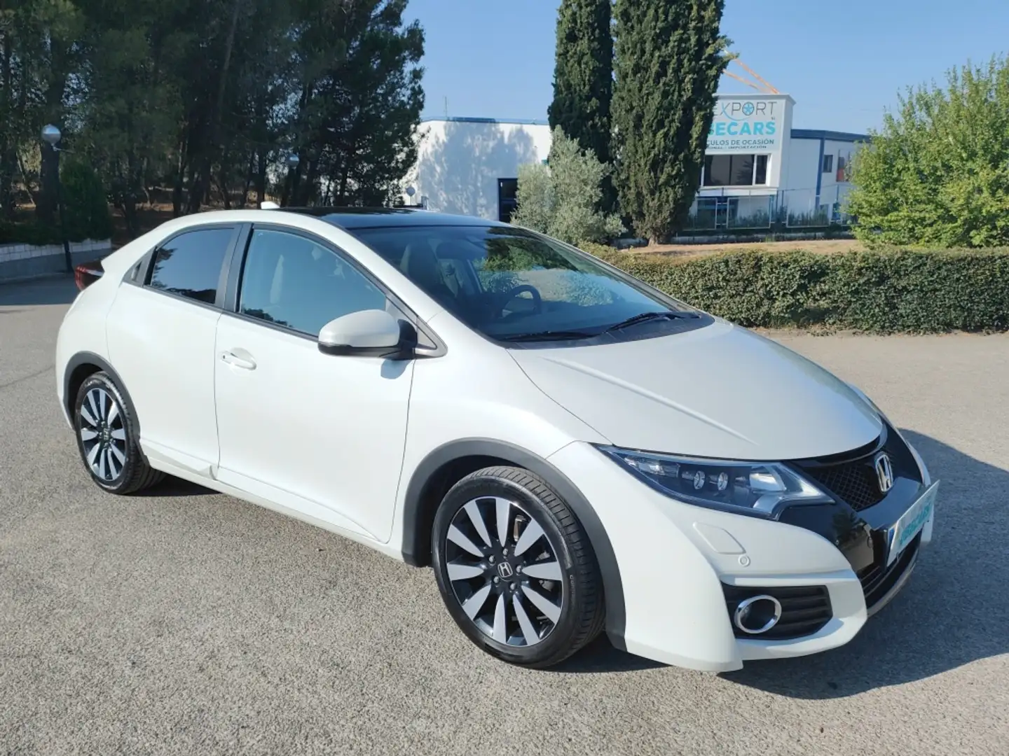 Honda Civic 1.8 i-VTEC Sport Navi Aut. Blanco - 2