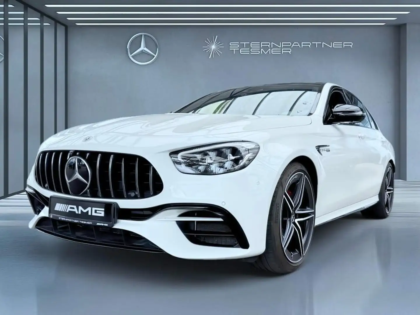 Mercedes-Benz E 63 AMG AMG E 63 S 4M+ , Night, 20'', Pano, Vmax, DISTR. Blanc - 2