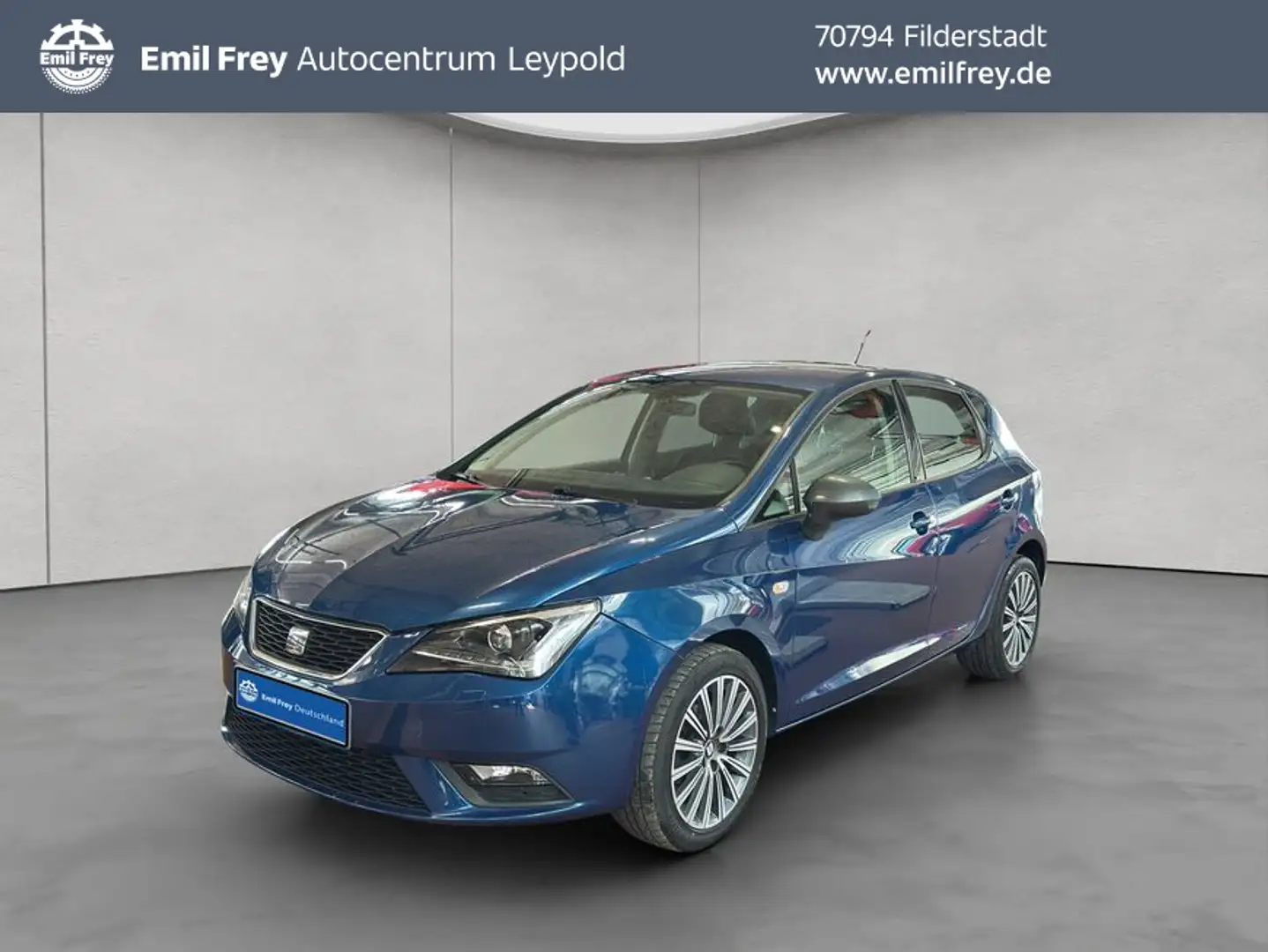 SEAT Ibiza 1.2 TSI Xenon PDC hi. Blau - 1