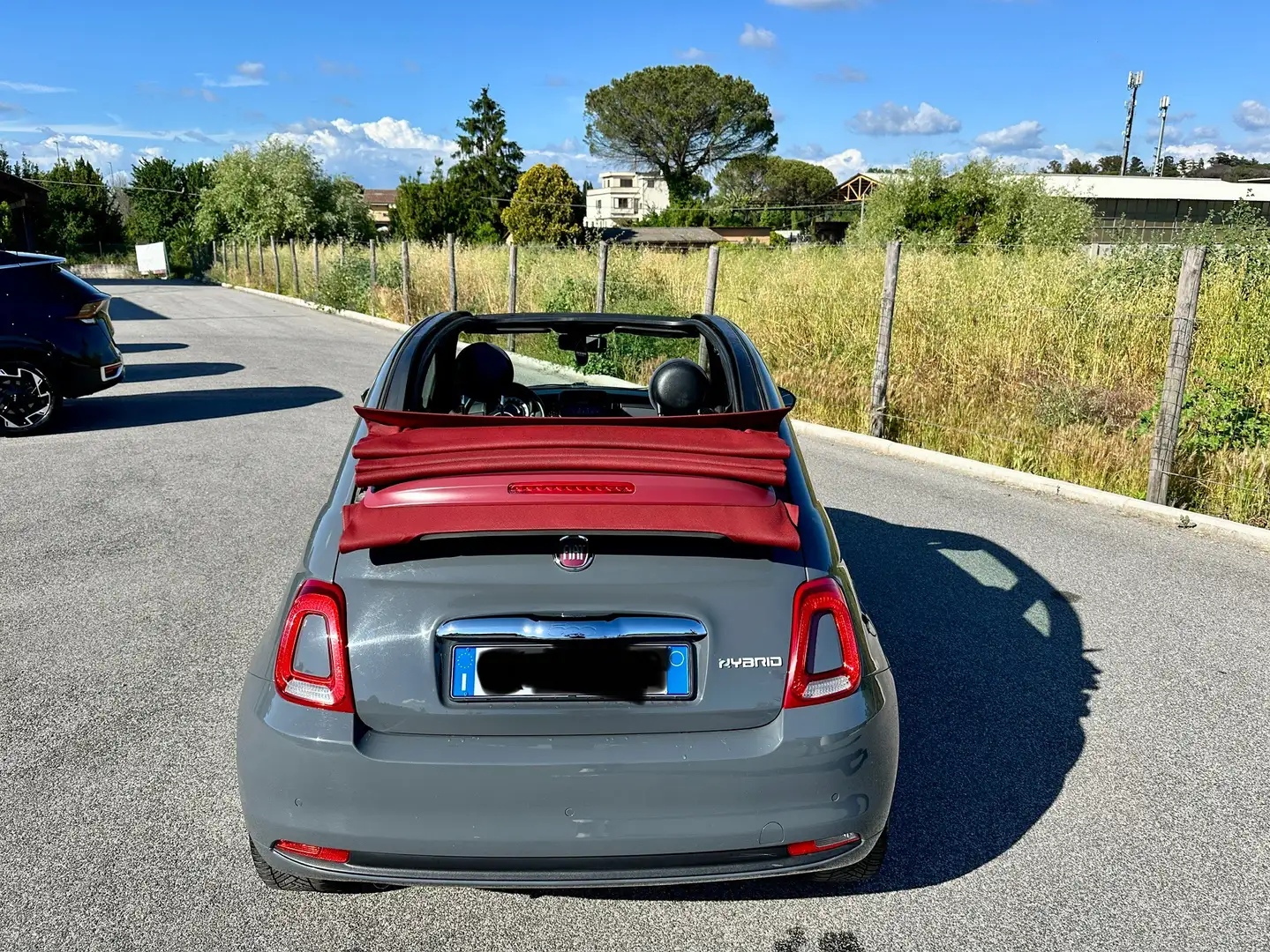 Fiat 500C OFFERTA ESTATE IBRIDA CARPLAY Grigio - 1