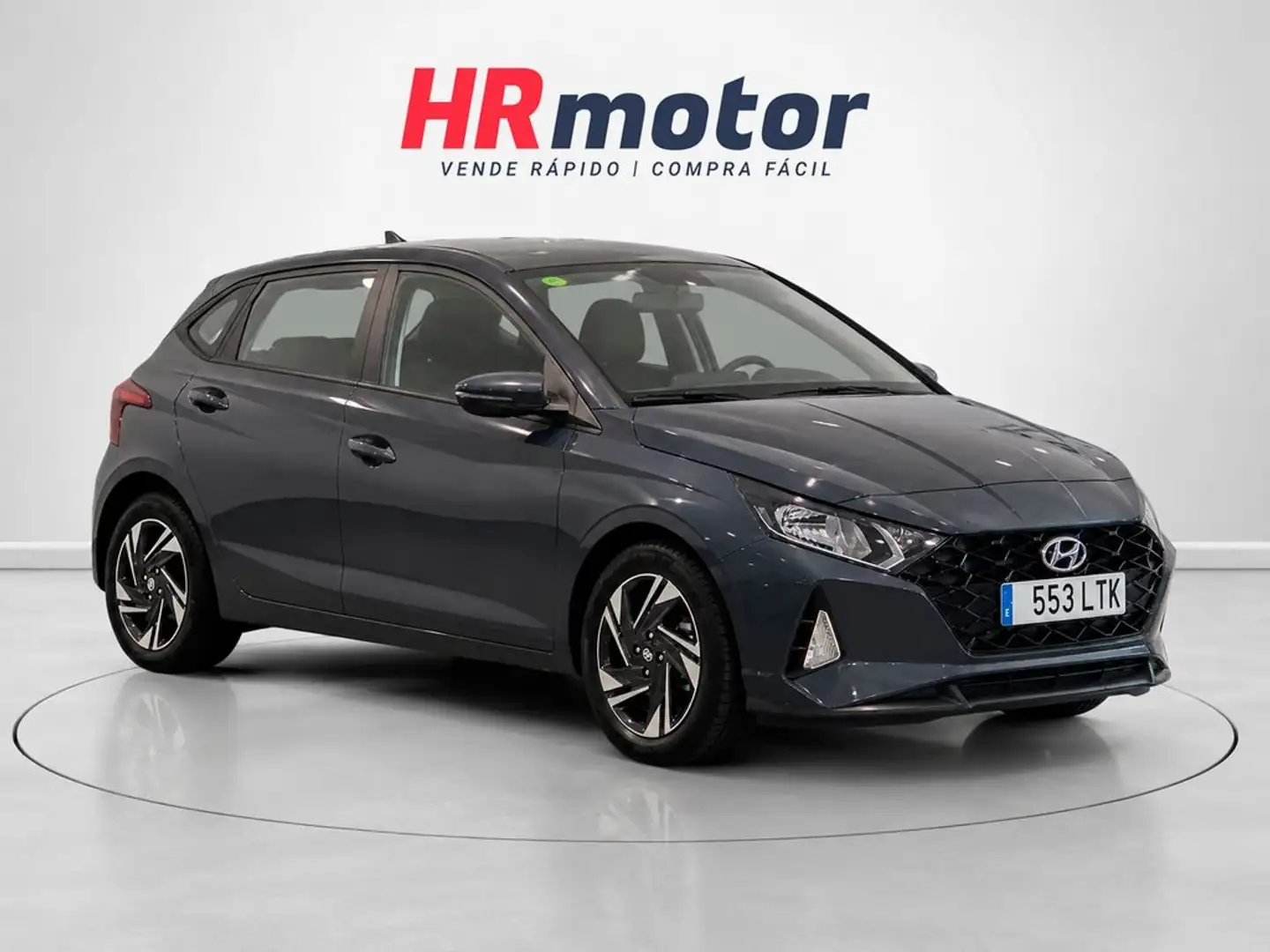 Hyundai i20 1.0 TGDI SLX DT 100 Gris - 1