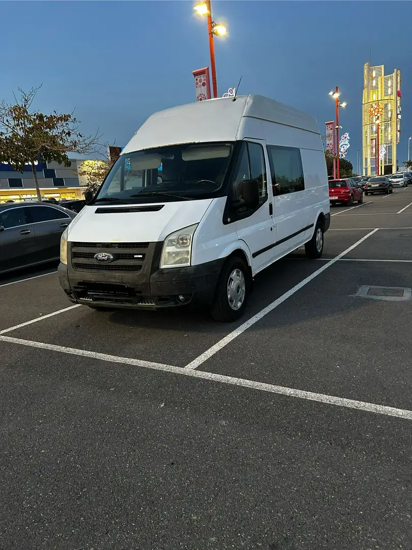 Ford Transit FT 350L Mixto 140 Blanco - 1