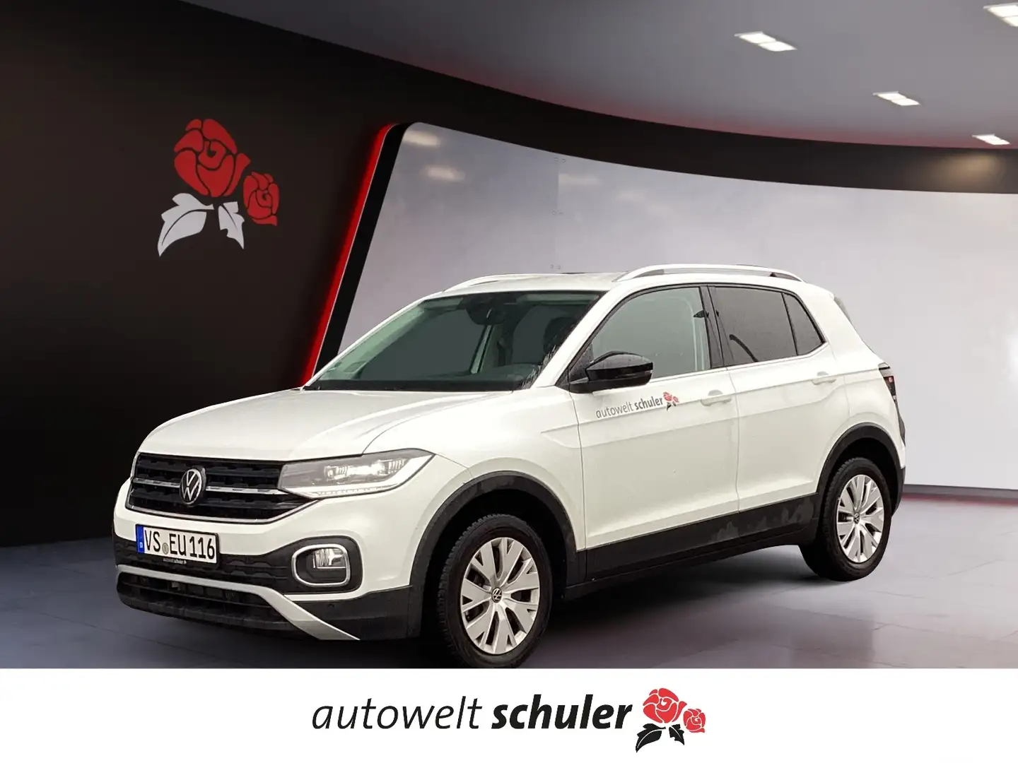 Volkswagen T-Cross 1,0 TSI DSG Style Weiß - 1