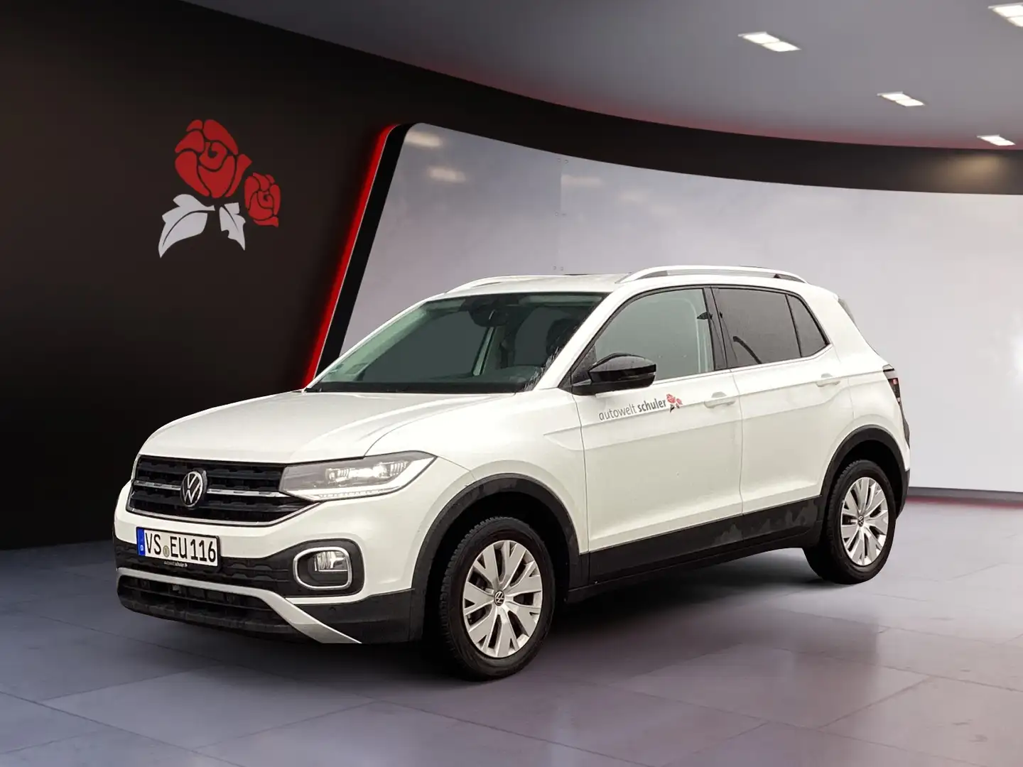 Volkswagen T-Cross 1,0 TSI DSG Style Weiß - 2