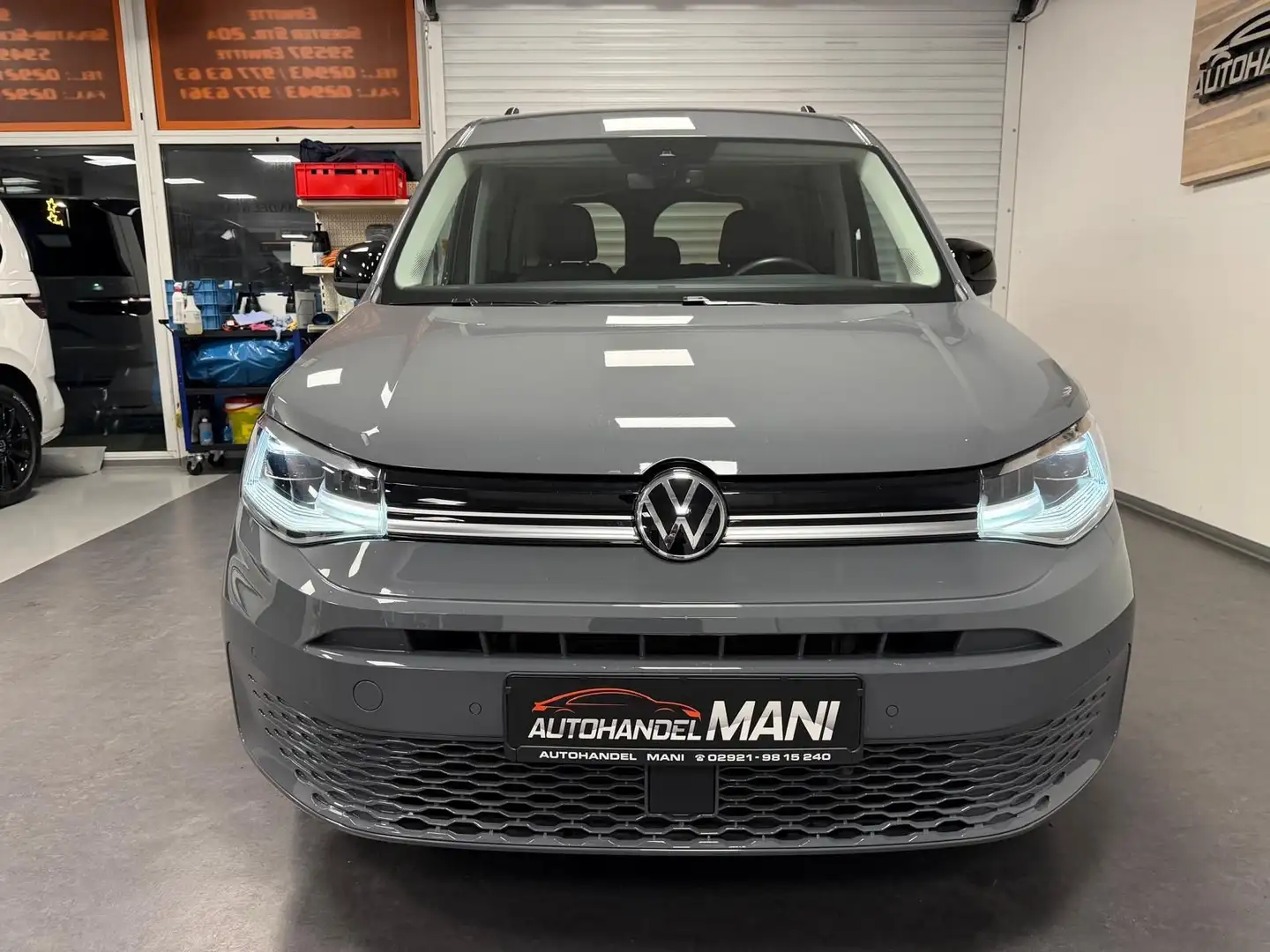 Volkswagen Caddy Style/ACC/PDC/Leder/DSG/DAB/AHK/ Grijs - 2