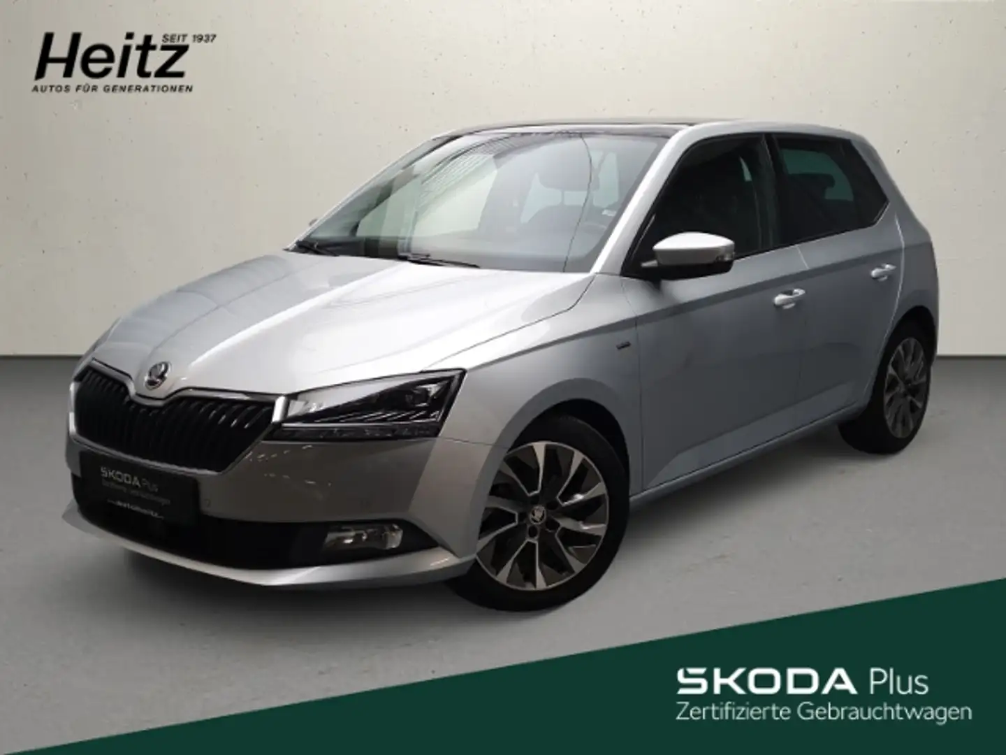Skoda Fabia 1.0 TSI Clever BEST OF Pano Navi LED ACC Silber - 1