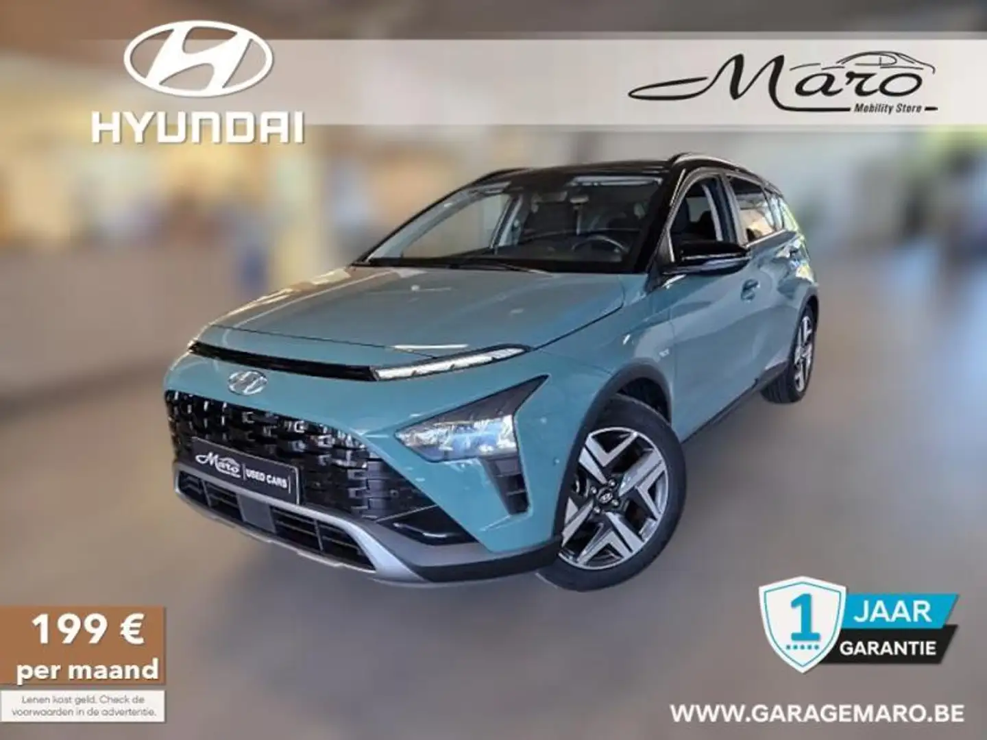 Hyundai BAYON 1.0 T-GDi Sky | GPS, camera, cruise,... | Vert - 1