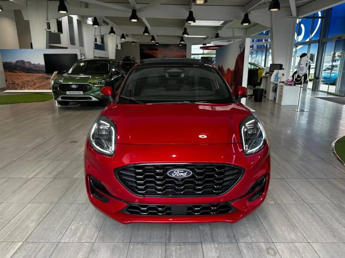 Ford Puma 1.0 EcoBoost Hybrid 125ch ST-Line X S\u0026S Rouge - 2