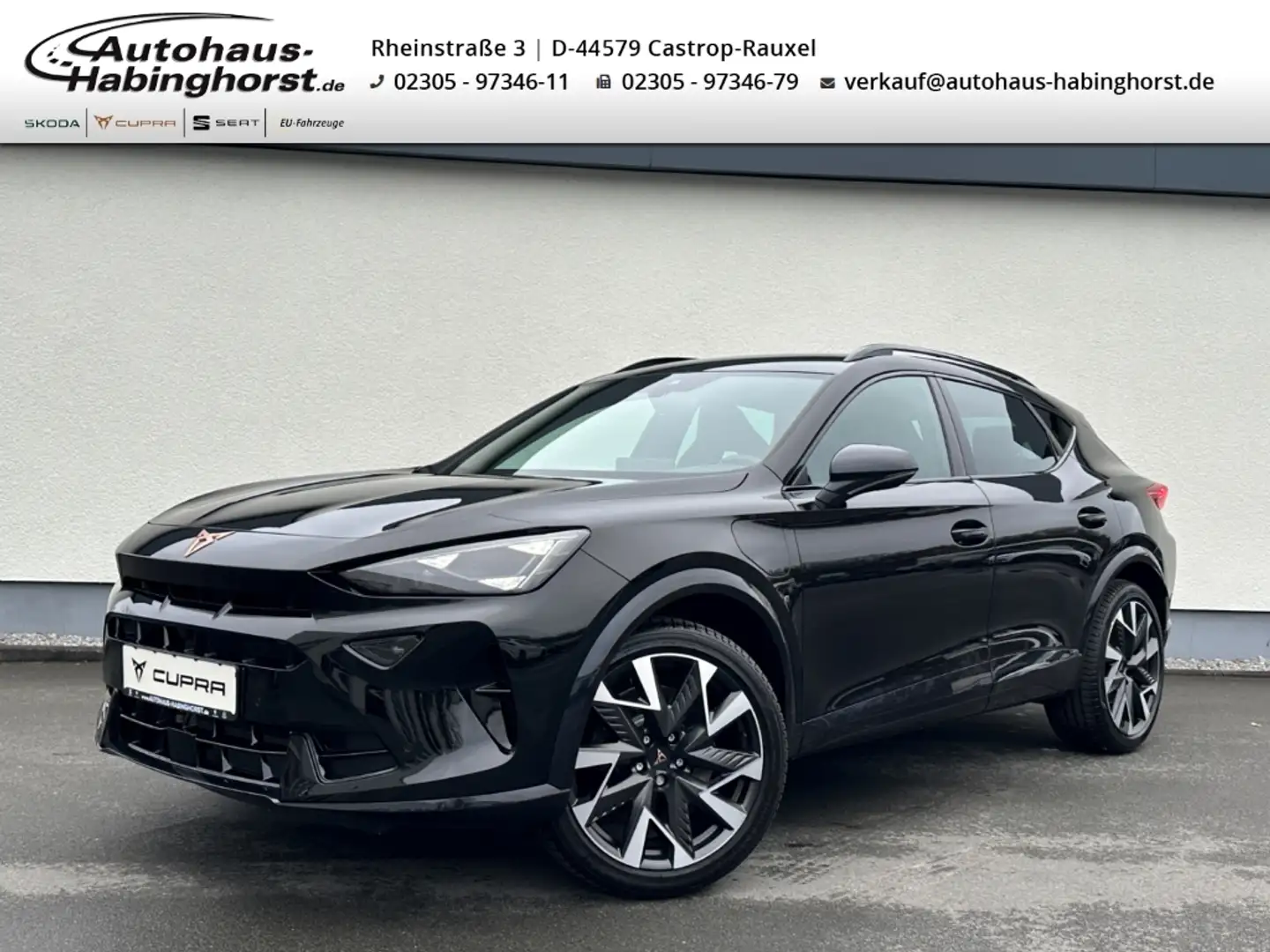 CUPRA Formentor 1.5 e-HYBRID DSG VZ 360 Navi Sennheiser Matrix Schwarz - 1