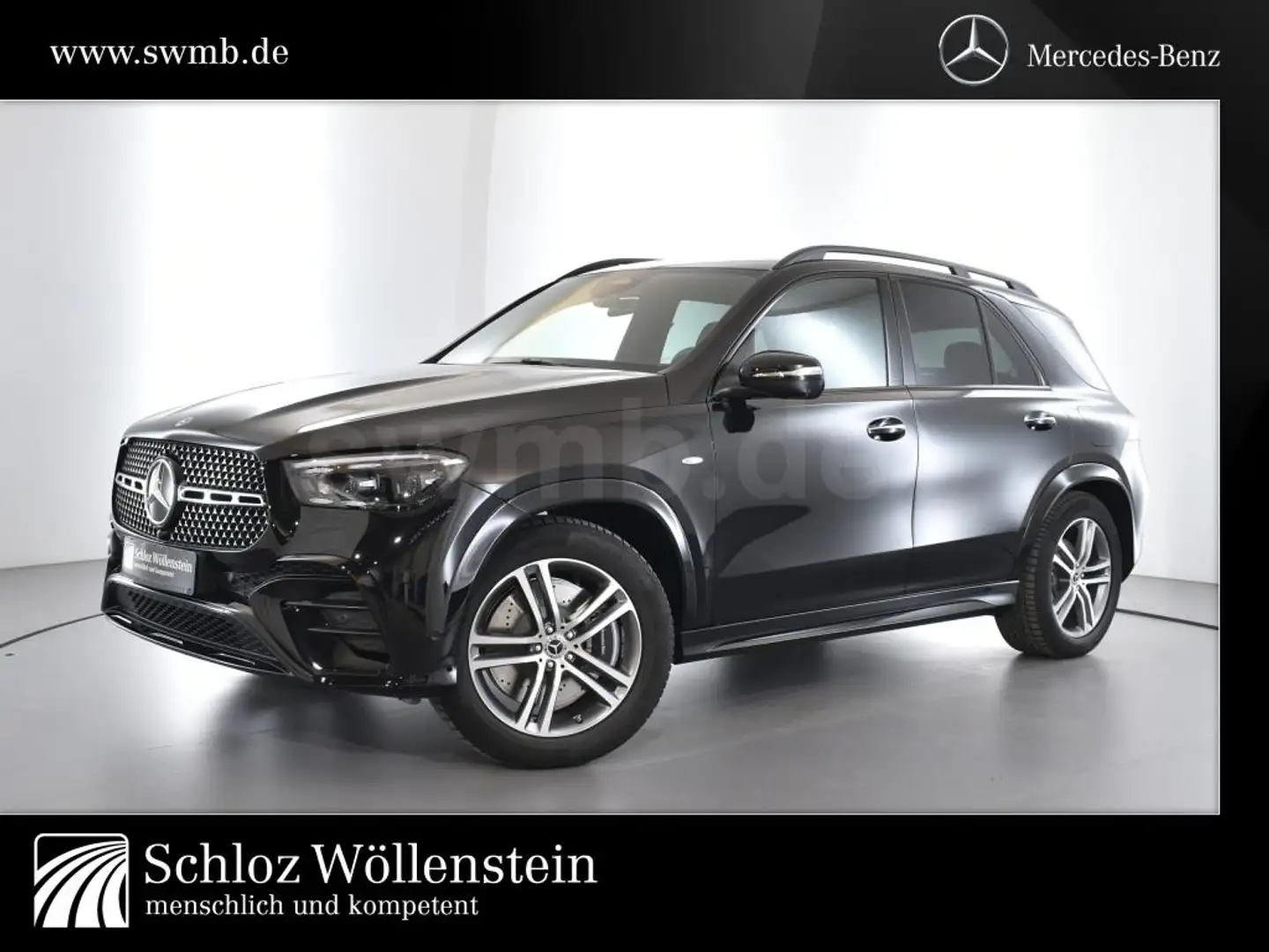 Mercedes-Benz GLE 350 de 4M 3,99%/AMG/MULTIBEAM/AHK/Fahrass     /PanoD/3 Schwarz - 1