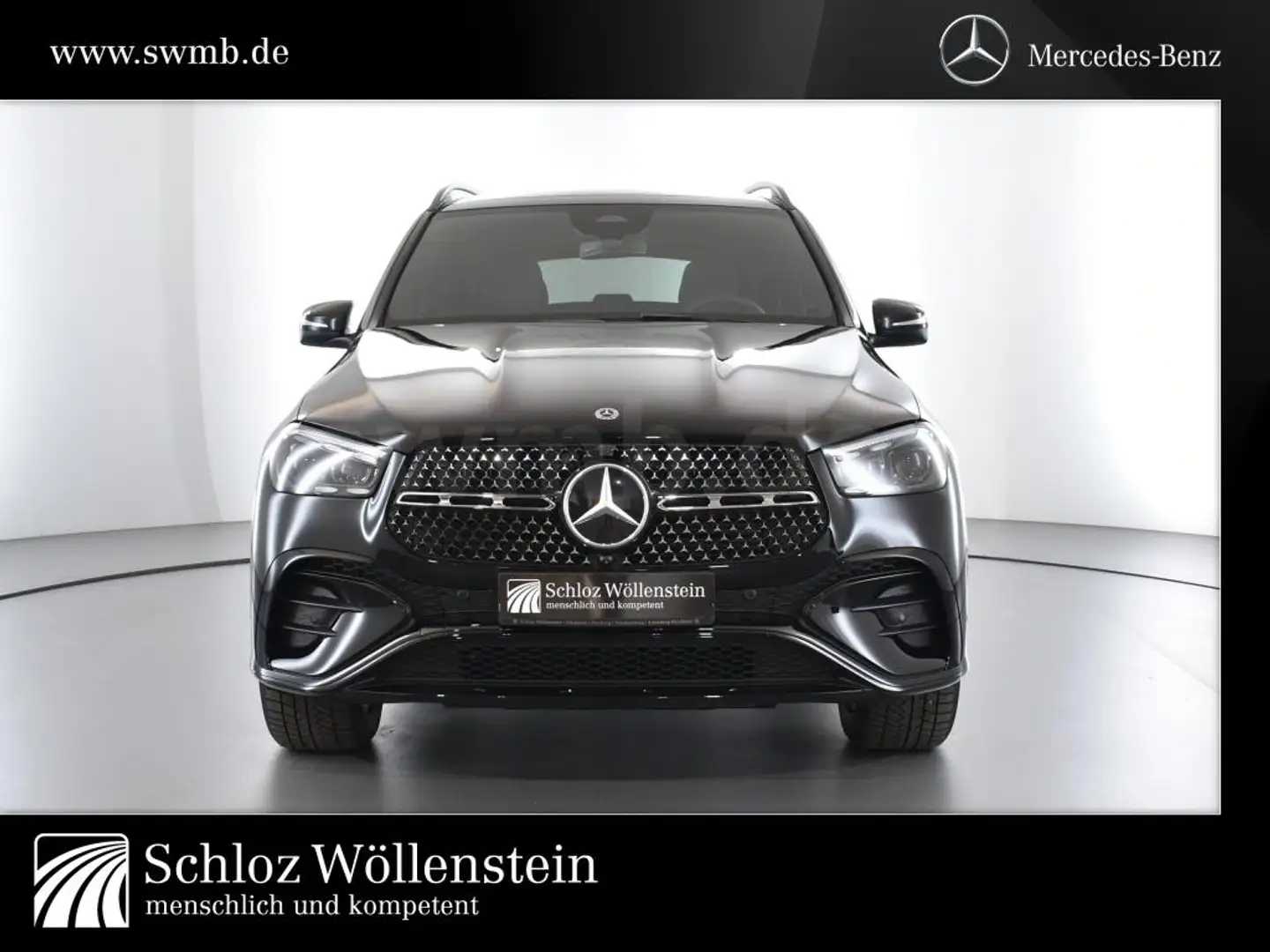 Mercedes-Benz GLE 350 de 4M 3,99%/AMG/MULTIBEAM/AHK/Fahrass     /PanoD/3 Schwarz - 2