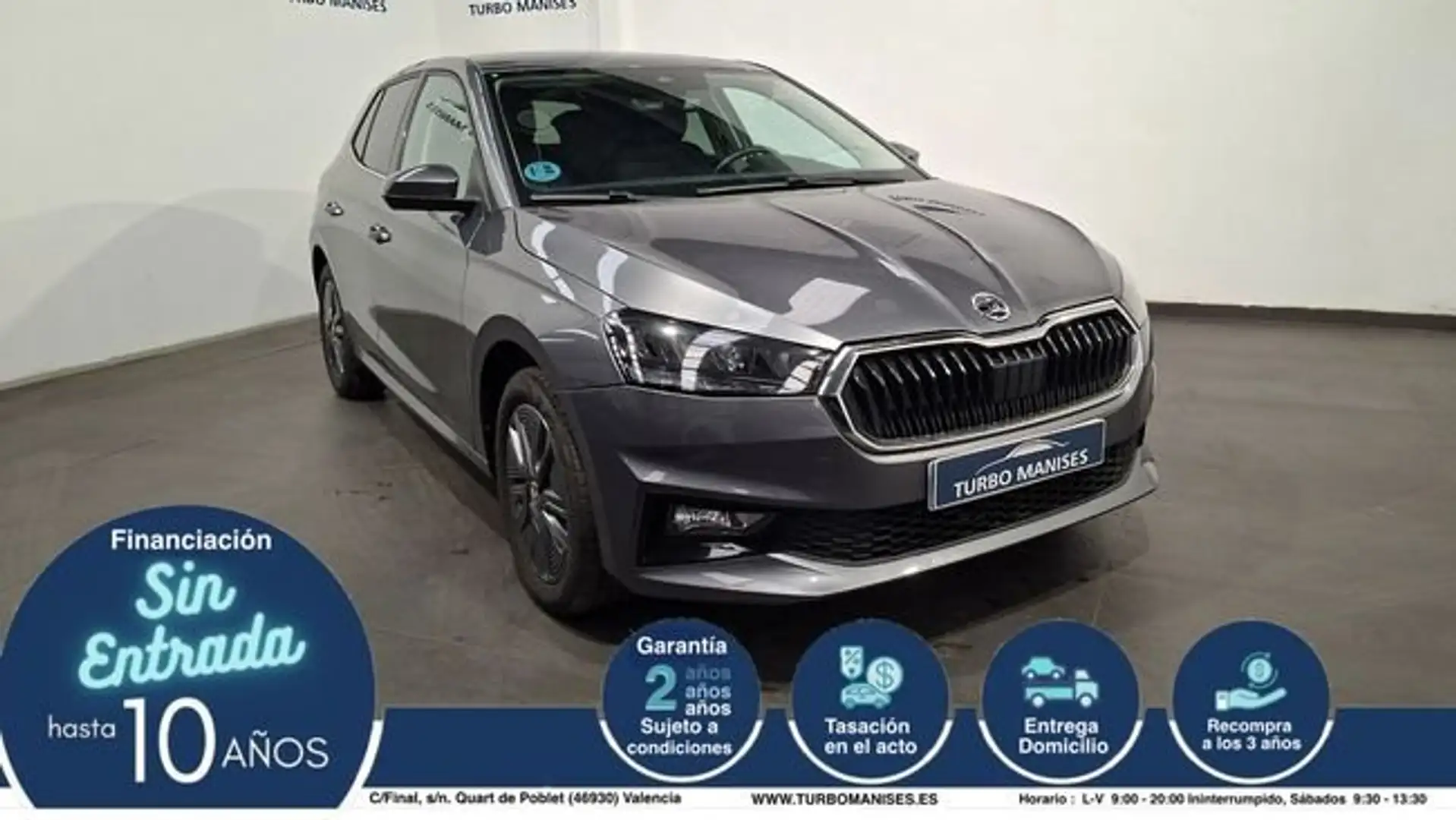 Skoda Fabia 1.0 TSI Selection 70kW Gris - 1