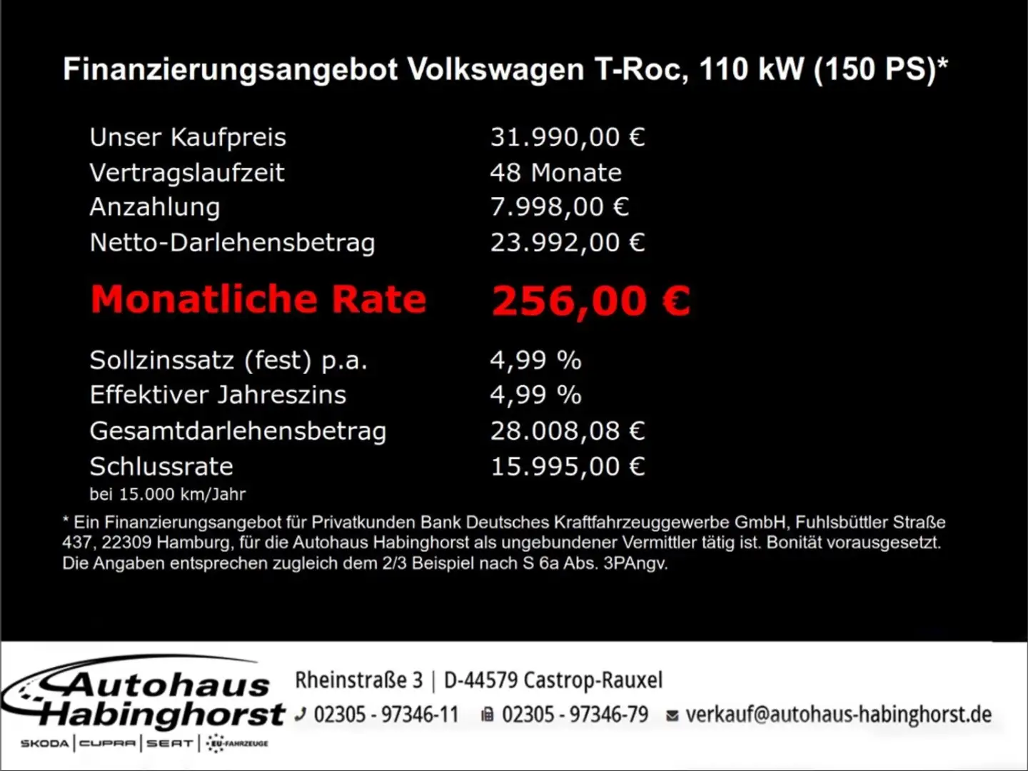 Volkswagen T-Roc Cabriolet 1.5 TSI DSG R-Line Alu19 ACC Navi LED Blue - 2