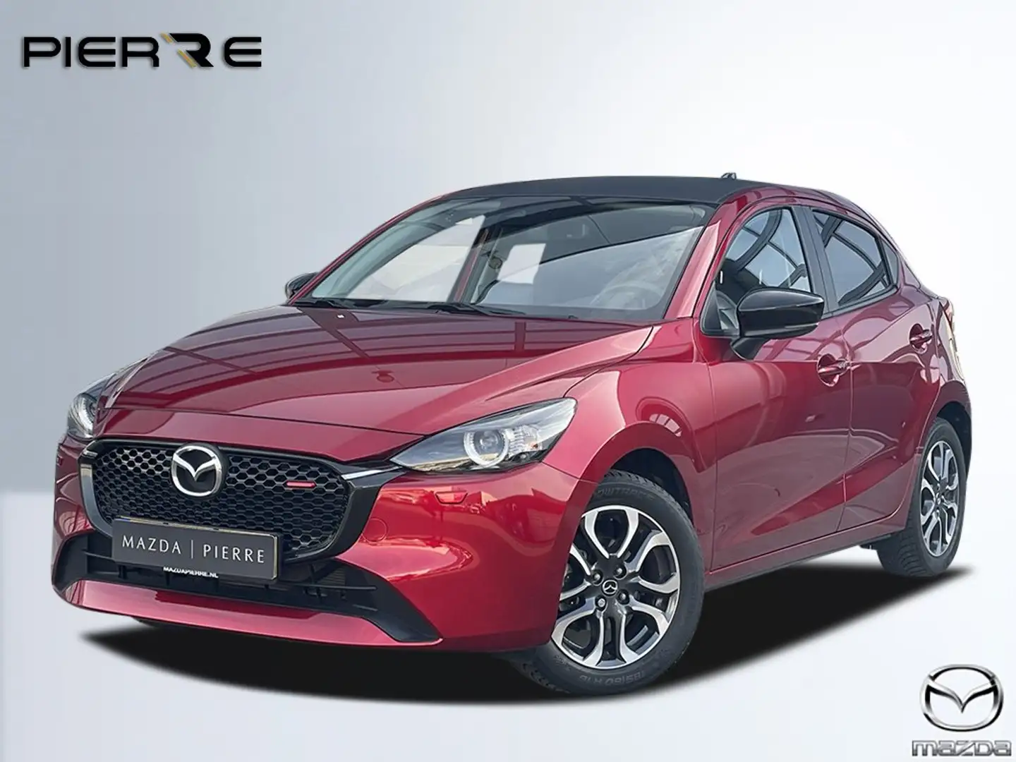 Mazda 2 1.5 e-SkyActiv-G 90 Homura Aka | APPLE CARPLAY | C Rood - 1