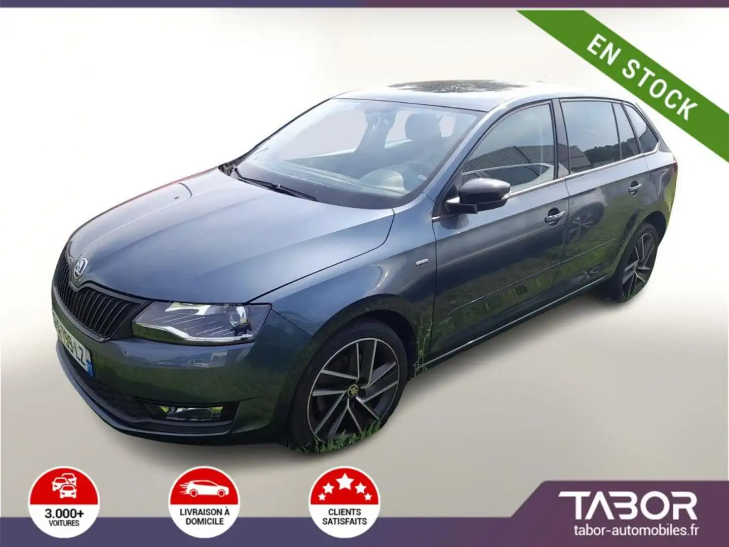Skoda Spaceback 1.0 TSI 110 DSG Ambition Сірий - 1