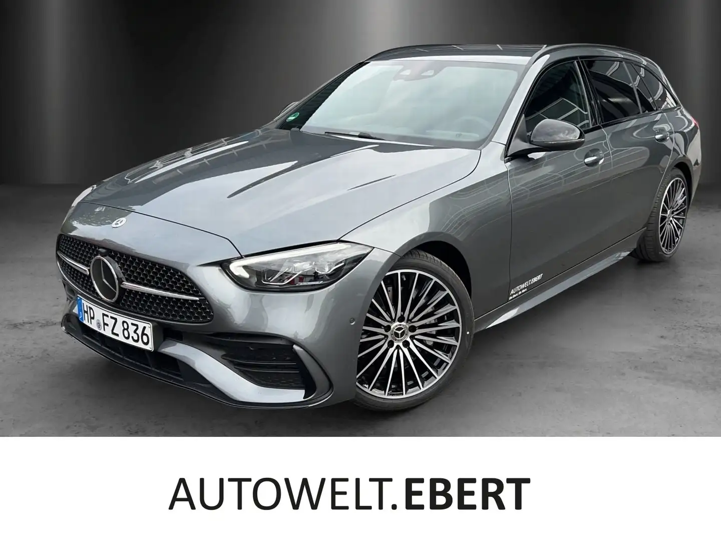 Mercedes-Benz C 220 d T+AMG-Line+AHK+DISTRONIC+Kamera+Soundsys Grau - 1