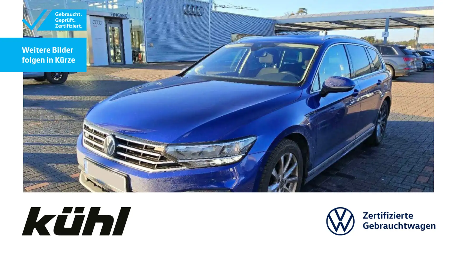 Volkswagen Passat Variant 1.5 TSI Business LED/ACC/Kamera/A Blau - 1