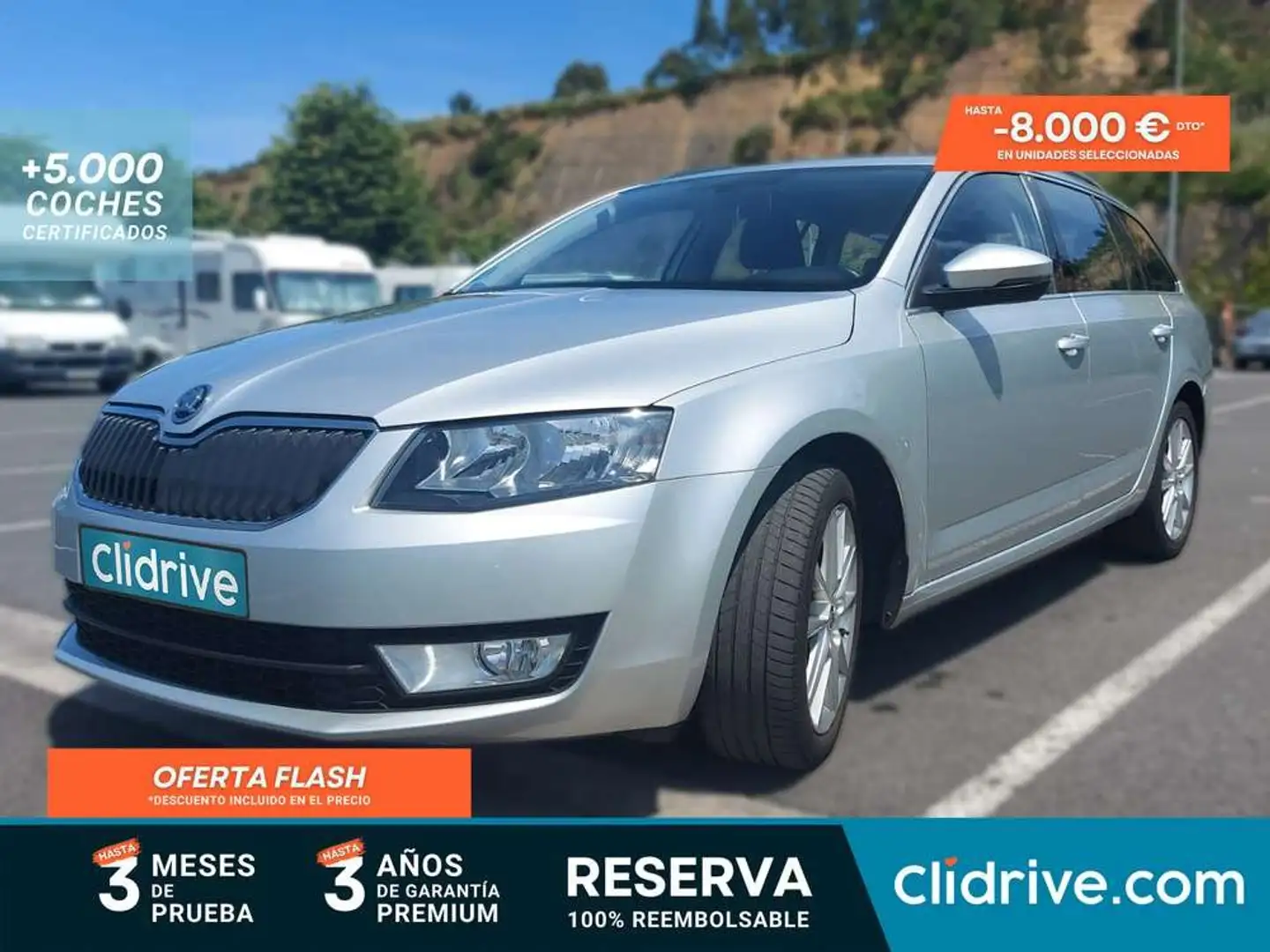 Skoda Octavia Combi 1.6TDI CR Style Gris - 1