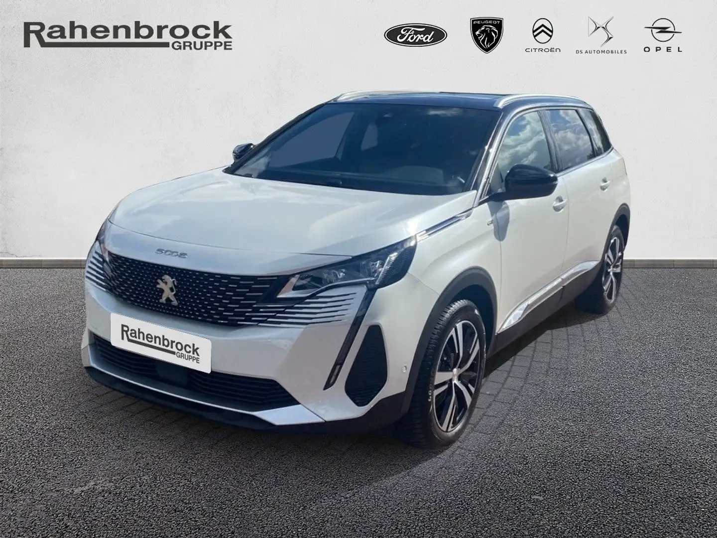 Peugeot 5008 GT PureTech 130 EAT8 Kamera Sitzheizung Blanc - 1
