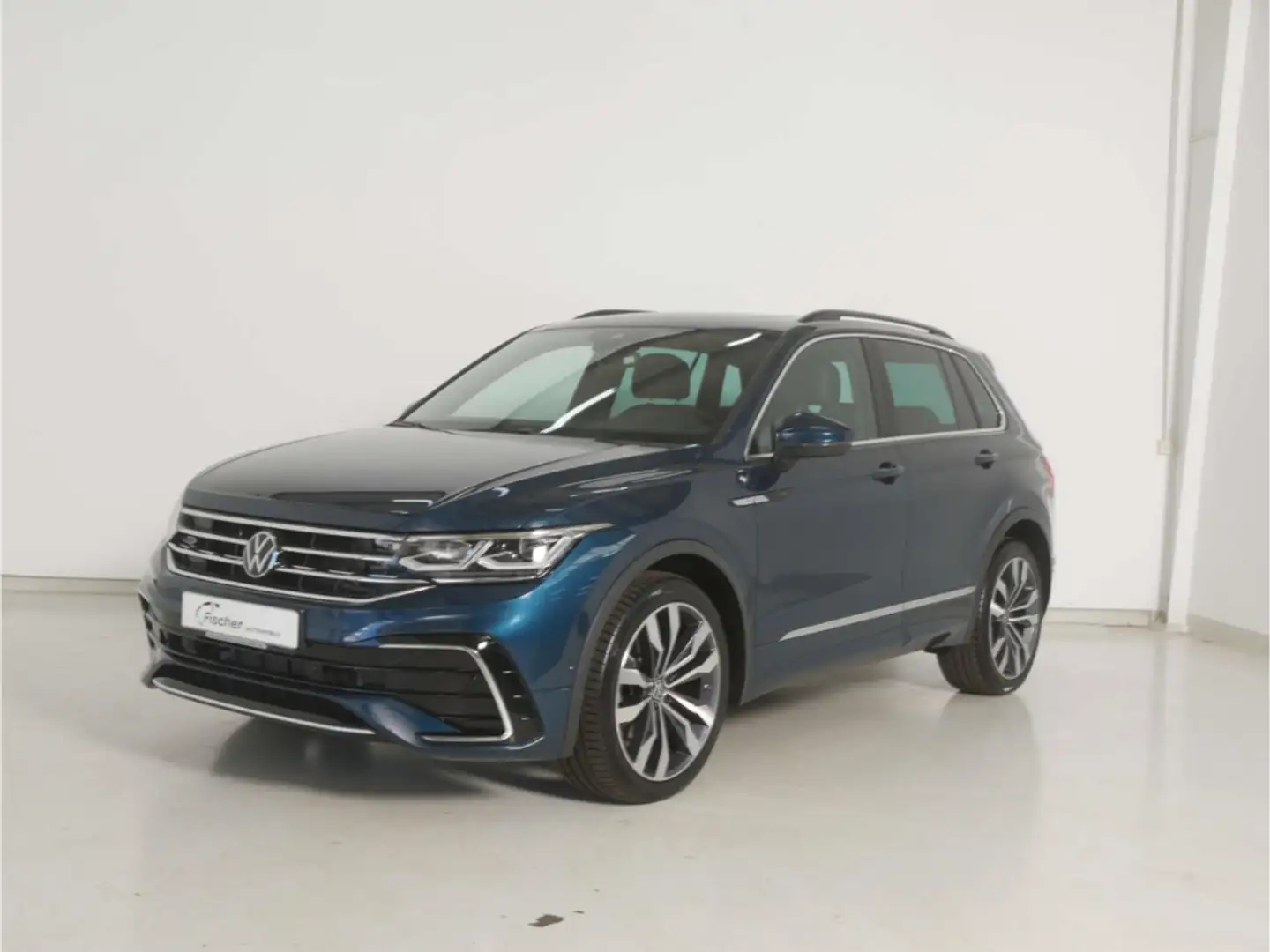 Volkswagen Tiguan 2.0 TDI 4Mot. R-Line DSG AHK/Matrix/NAV Blau - 2