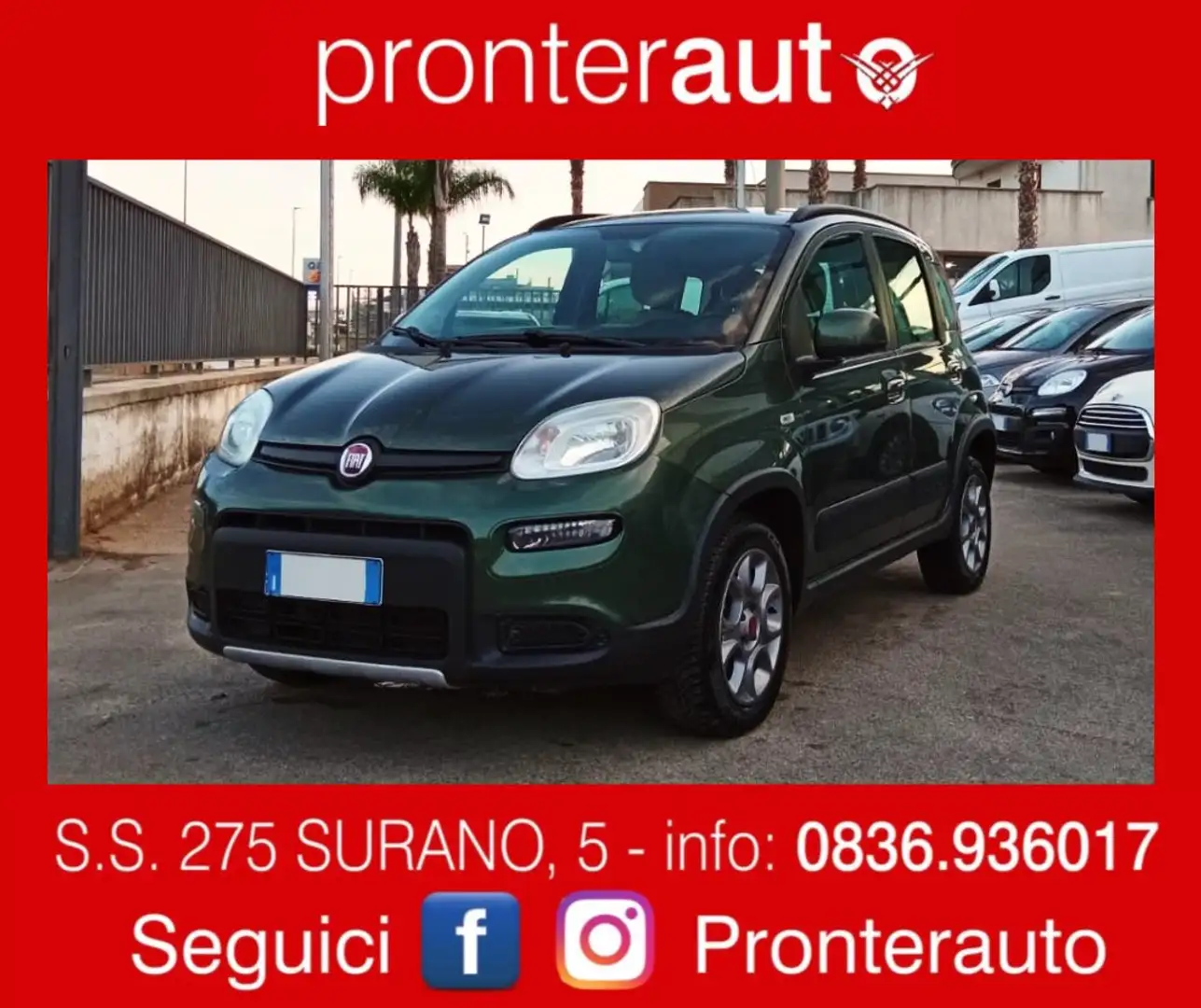 Fiat Panda 1.3 Mjt 4x4 75cv Verde - 1