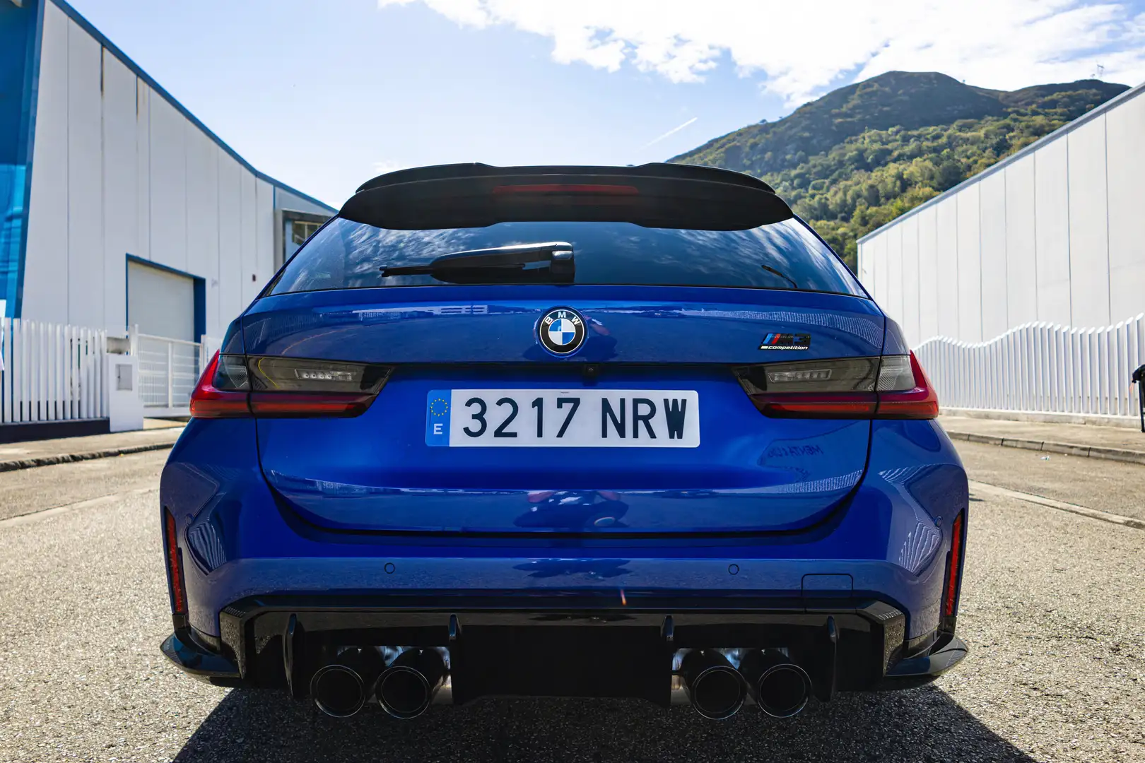 BMW M3 M3 Competition Touring MxDrive Azul - 2