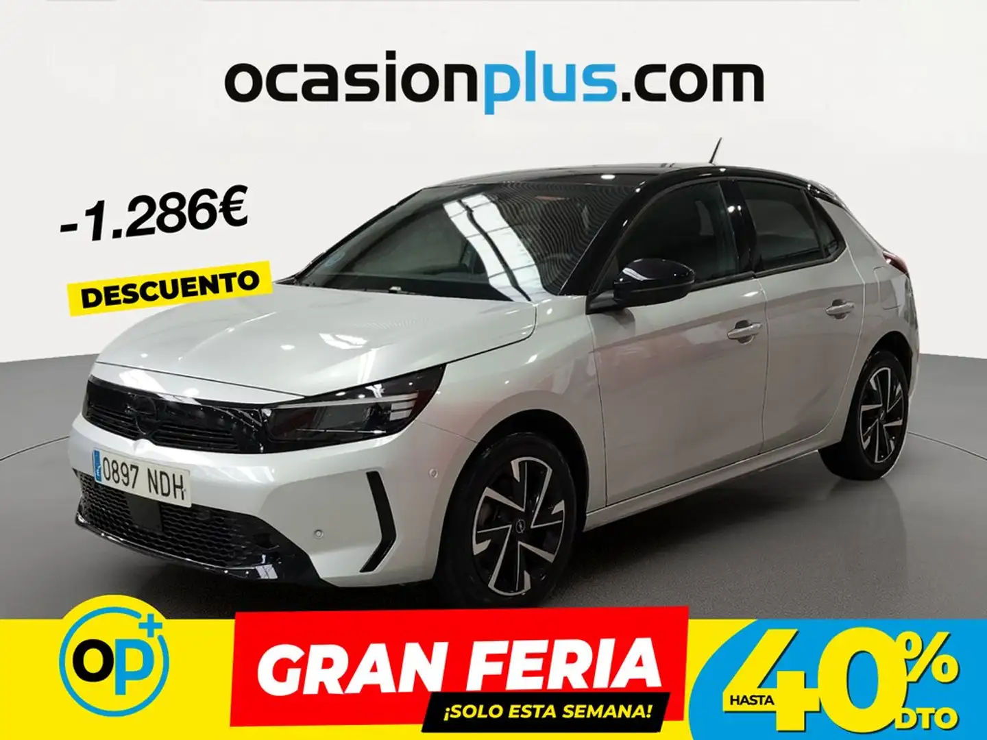Opel Corsa 1.2T XHL S/S GS 100 Gris - 1