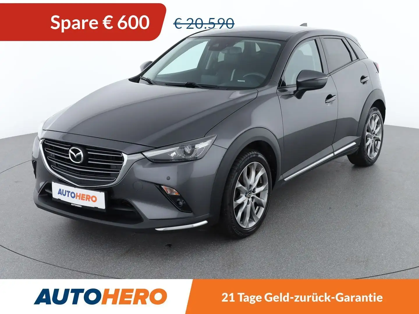Mazda CX-3 2.0 Skyactiv-G Takumi Plus Gris - 1