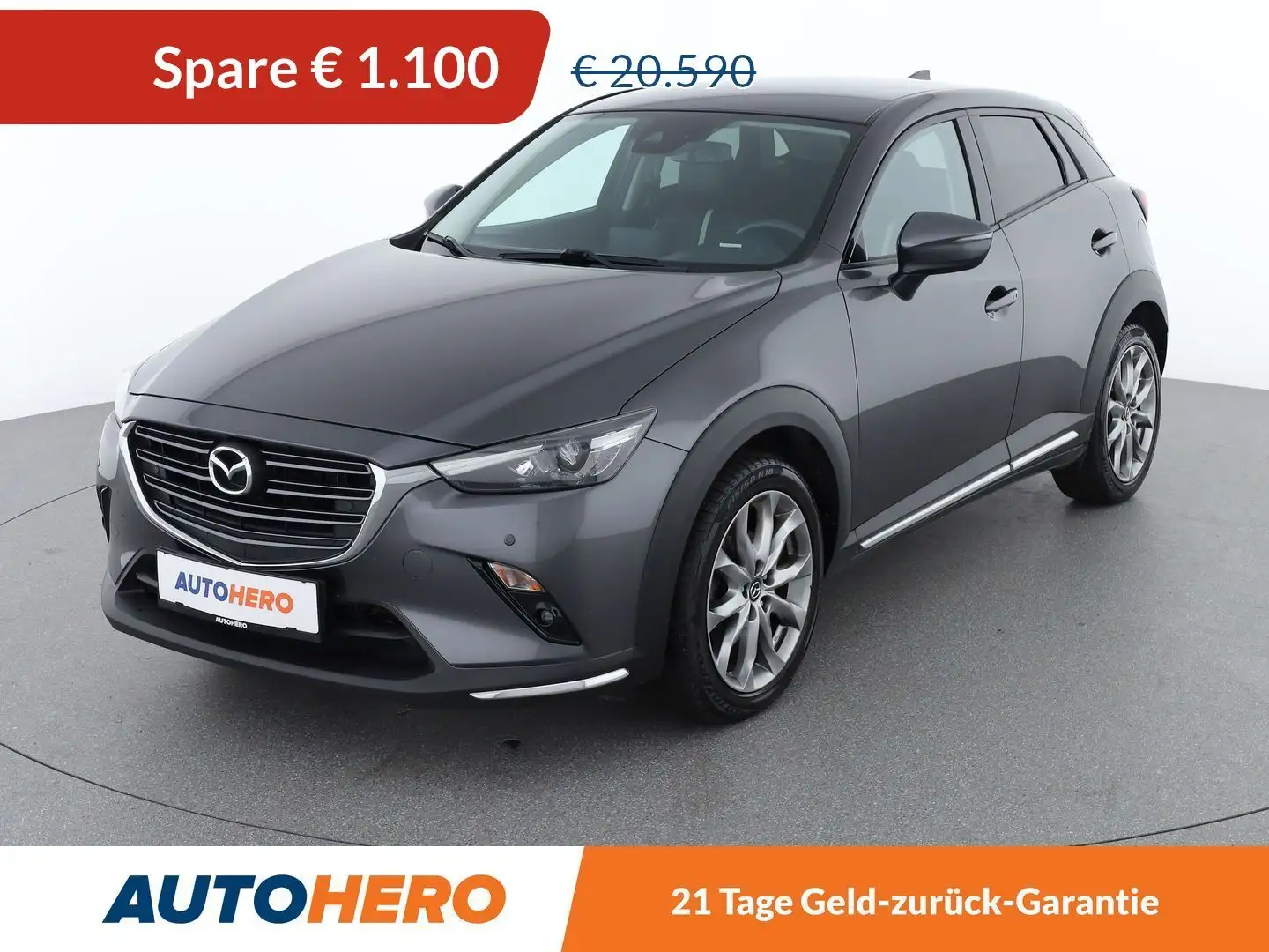 Mazda CX-3 2.0 Skyactiv-G Takumi Plus Grau - 1