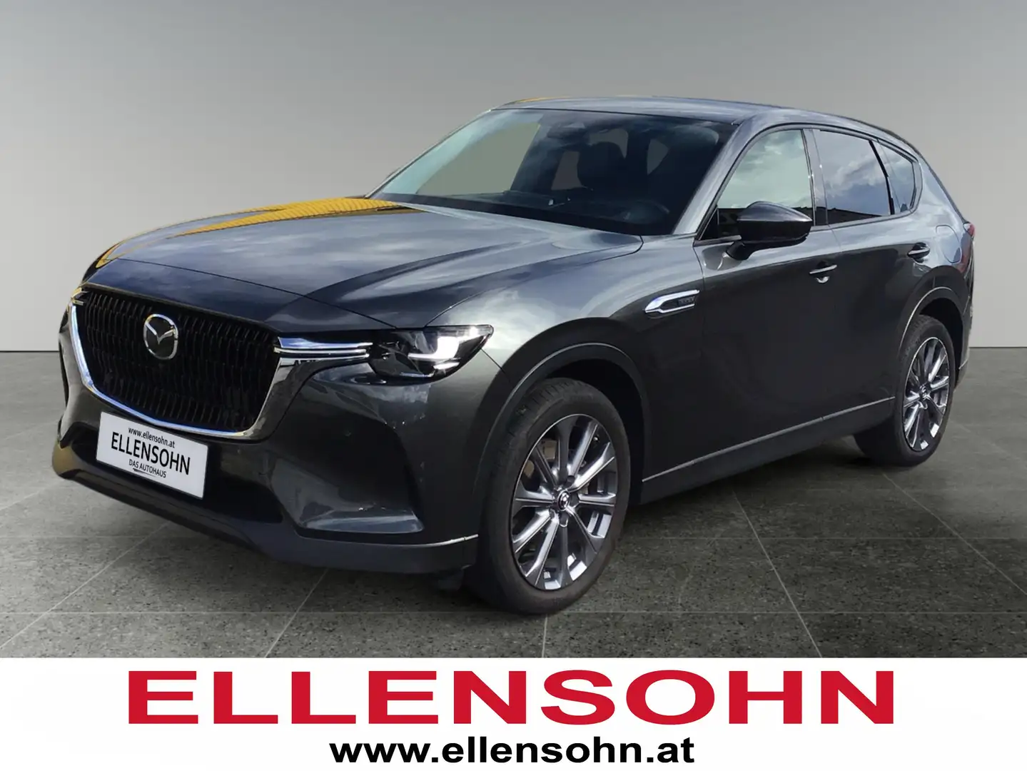 Mazda CX-60 2,5 PHEV AWD PRIME 8-fach bereift! Grau - 1