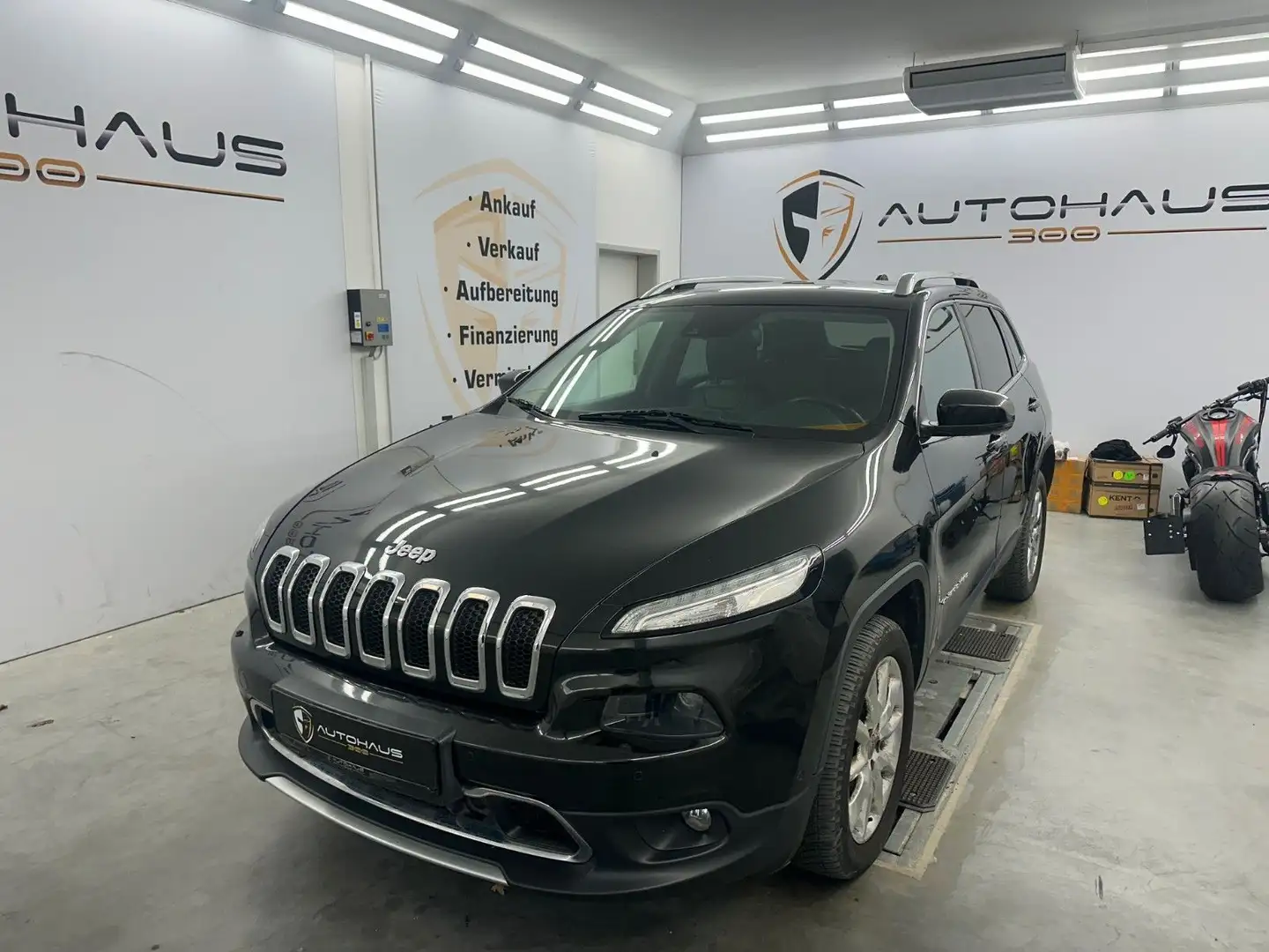 Jeep Cherokee Limited 4WD RFK KLIMA NAVI SHZ MFL ACC Noir - 1