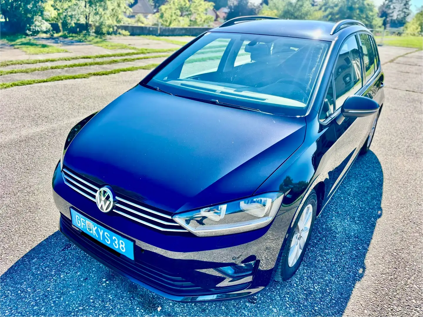 Volkswagen Golf Sportsvan VII Sportsvan Comfortline 1,6 TDI DSG BlueMotion Schwarz - 2
