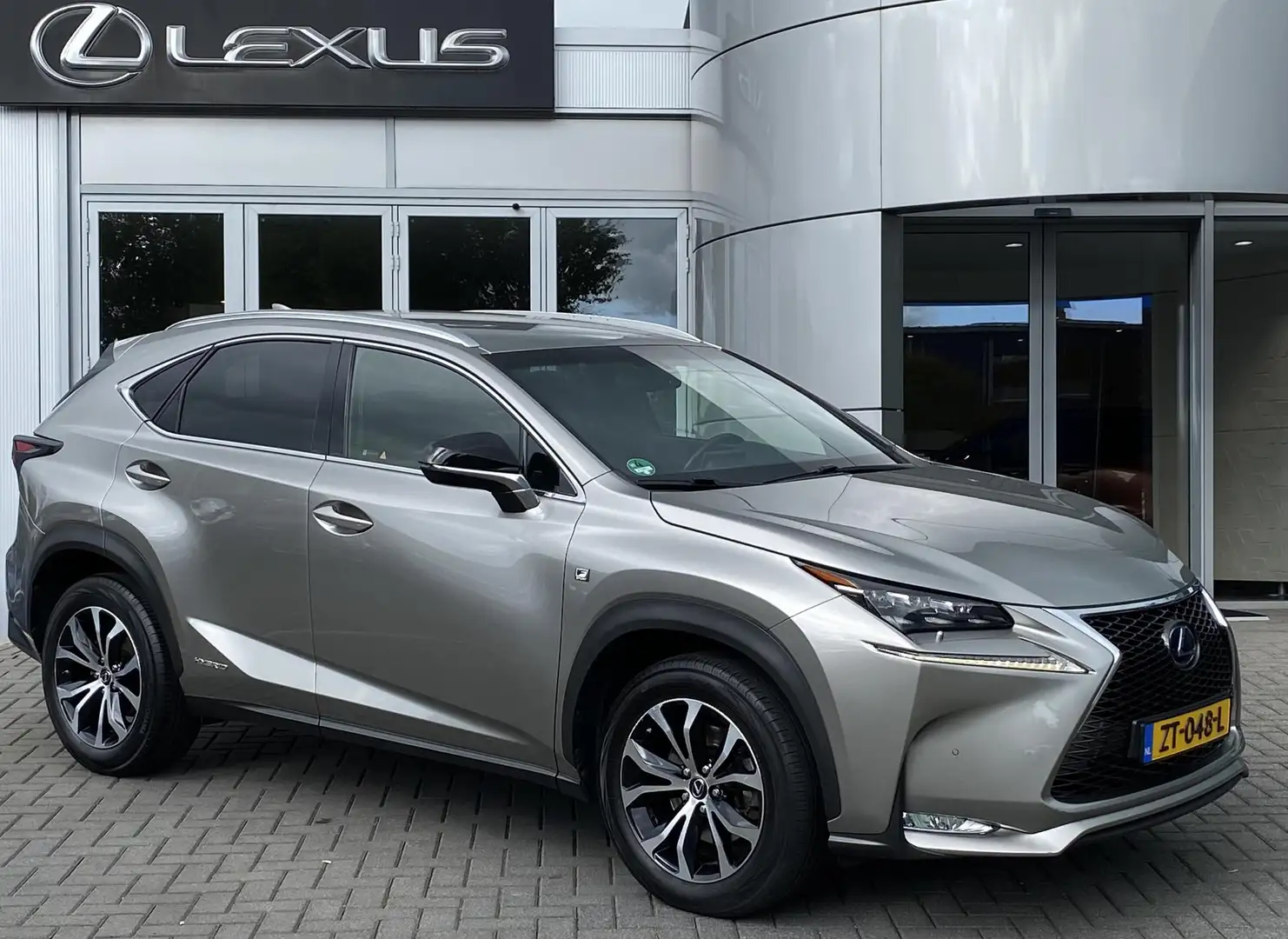 Lexus NX 300h AWD F Sport Line LEDER EL-ACHTERKLEP EL-STOEL STOE Gris - 1